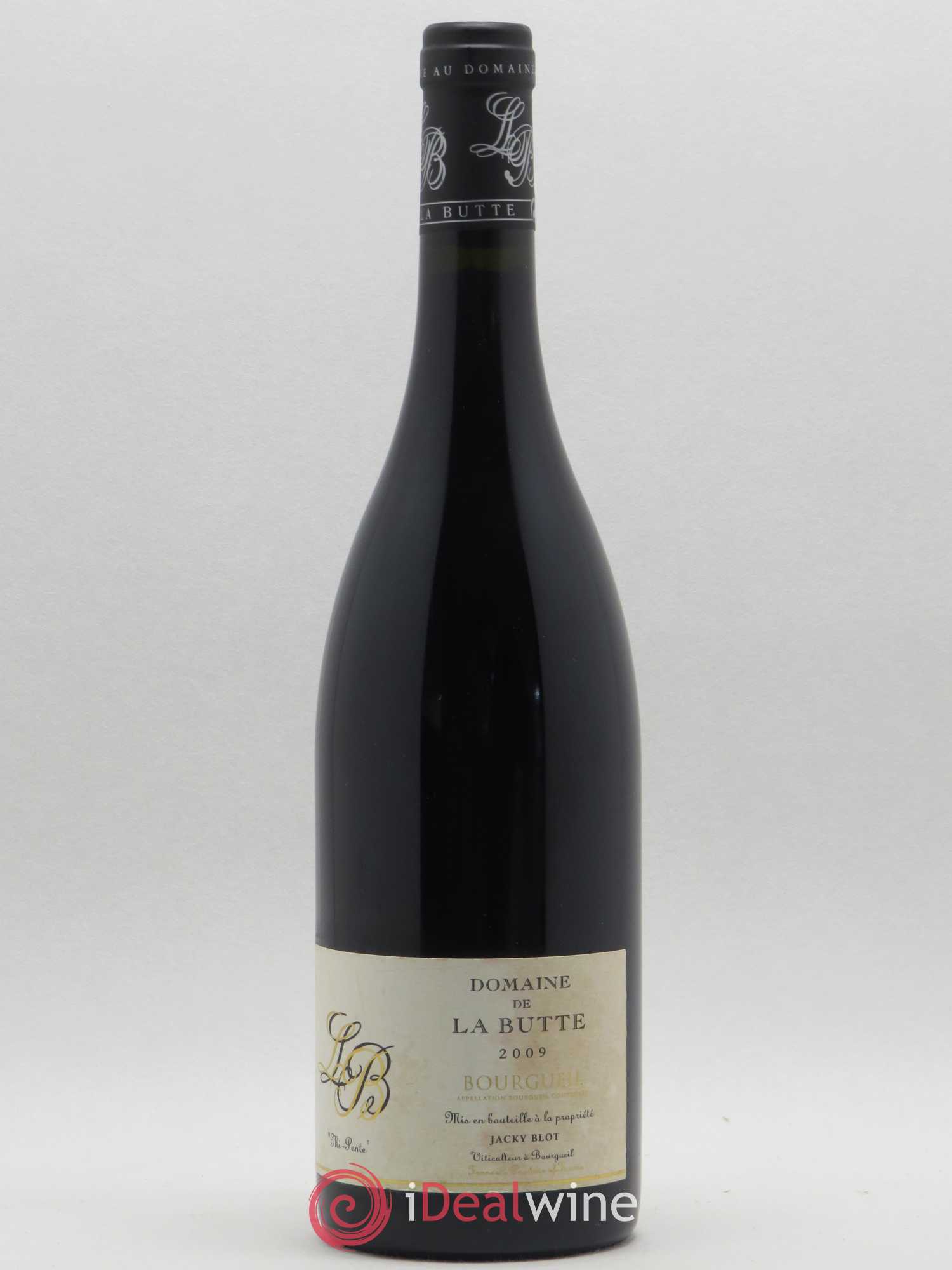 Bourgueil Mi-Pente Domaine de La Butte - Jacky Blot 2009 - Lot de 1 bouteille - 0