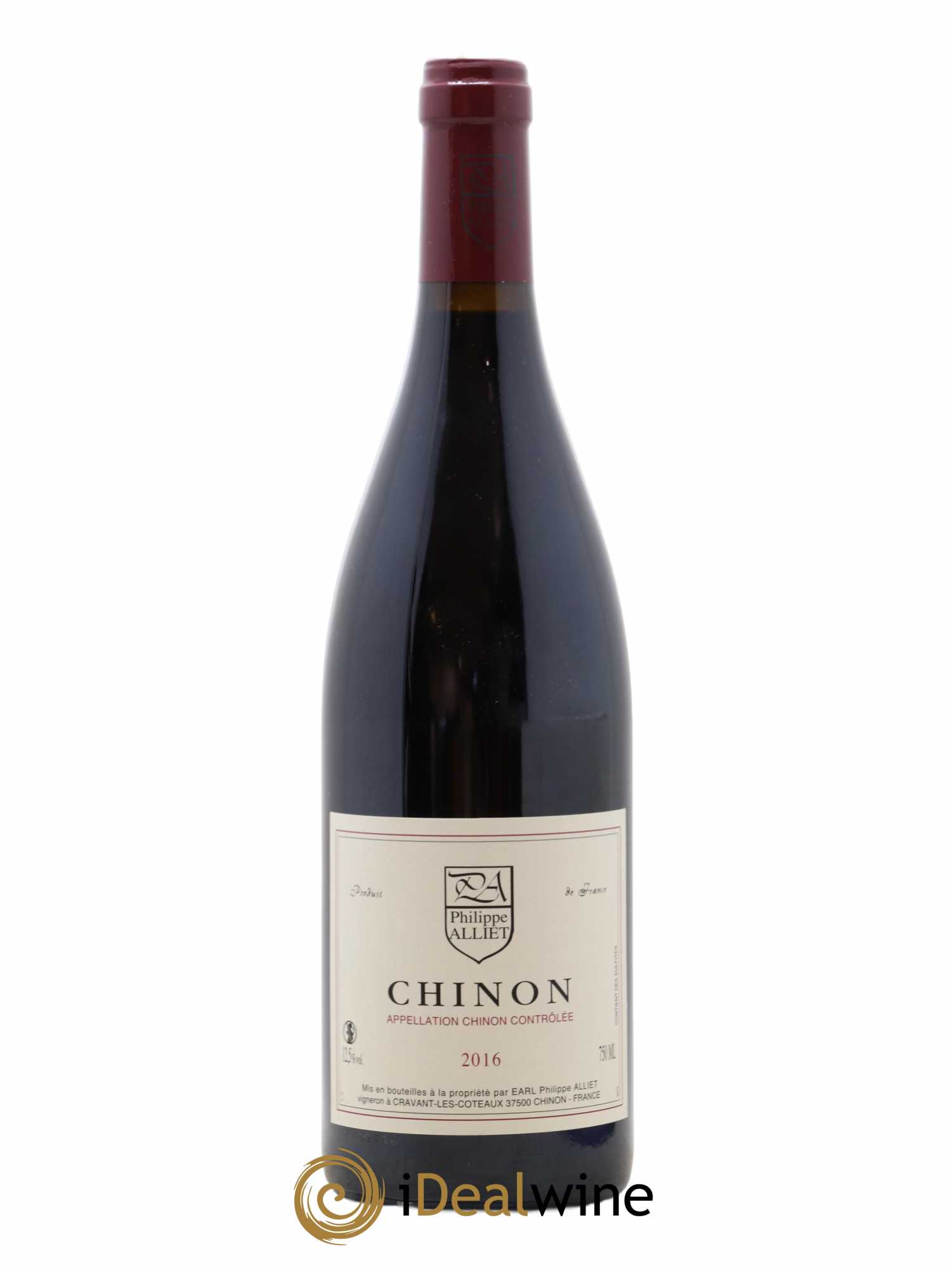 Chinon Philippe Alliet 2016 - Lot de 1 bouteille - 0