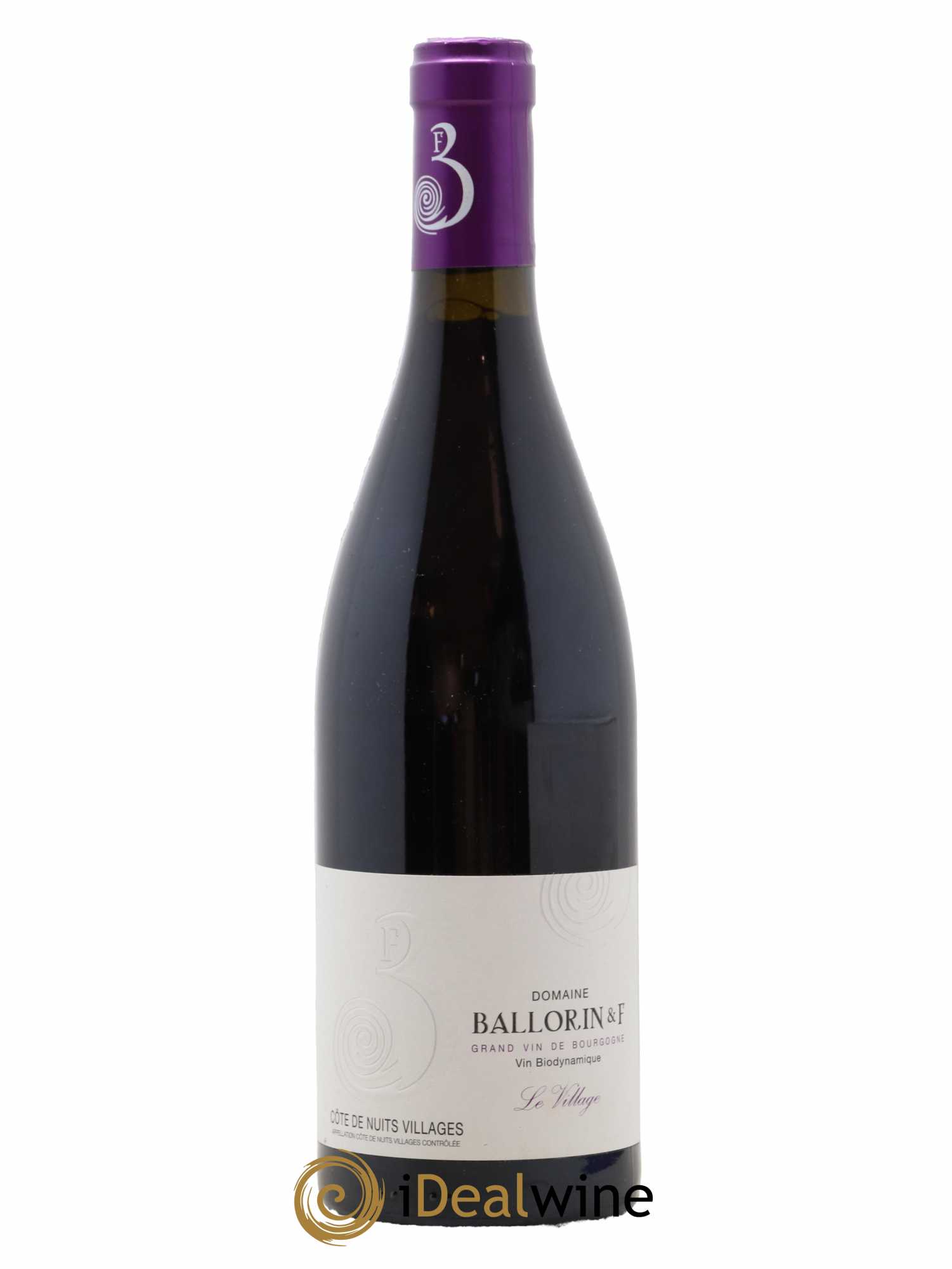 Côte de Nuits-Villages Le Village Domaine Ballorin & F 2017 - Posten von 1 Flasche - 0