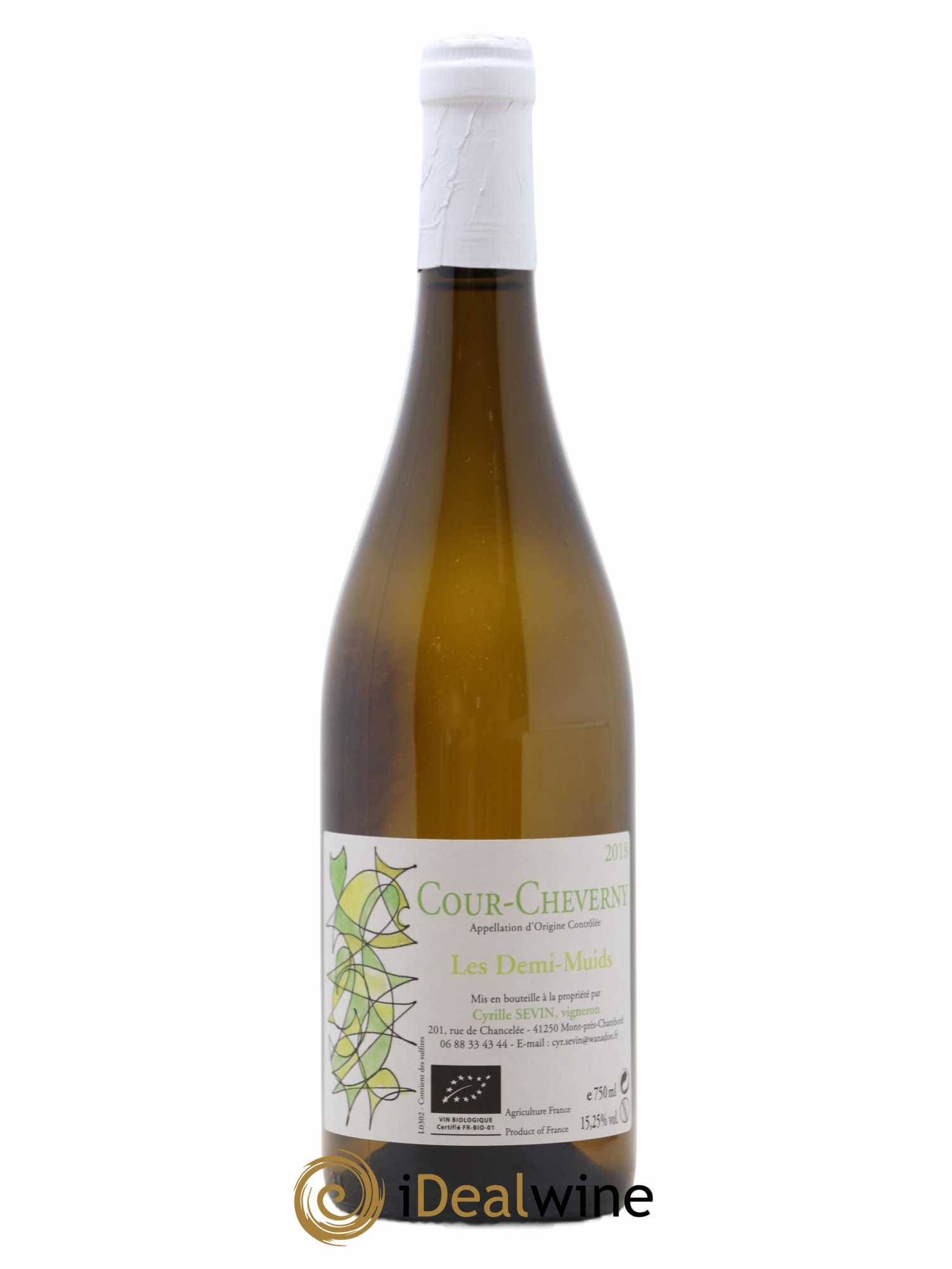 Cour-Cheverny Les Demi Muids Cyrille Sevin 2018 - Posten von 1 Flasche - 0