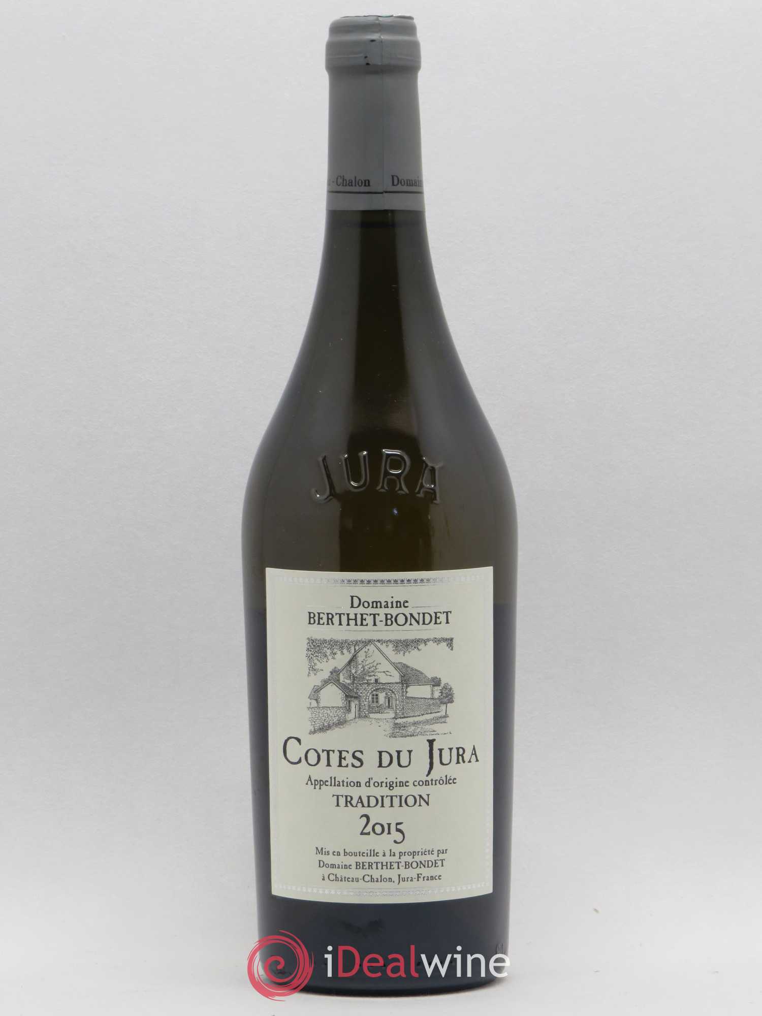 Côtes du Jura Tradition Berthet-Bondet 2015 - Lot de 1 bouteille - 0