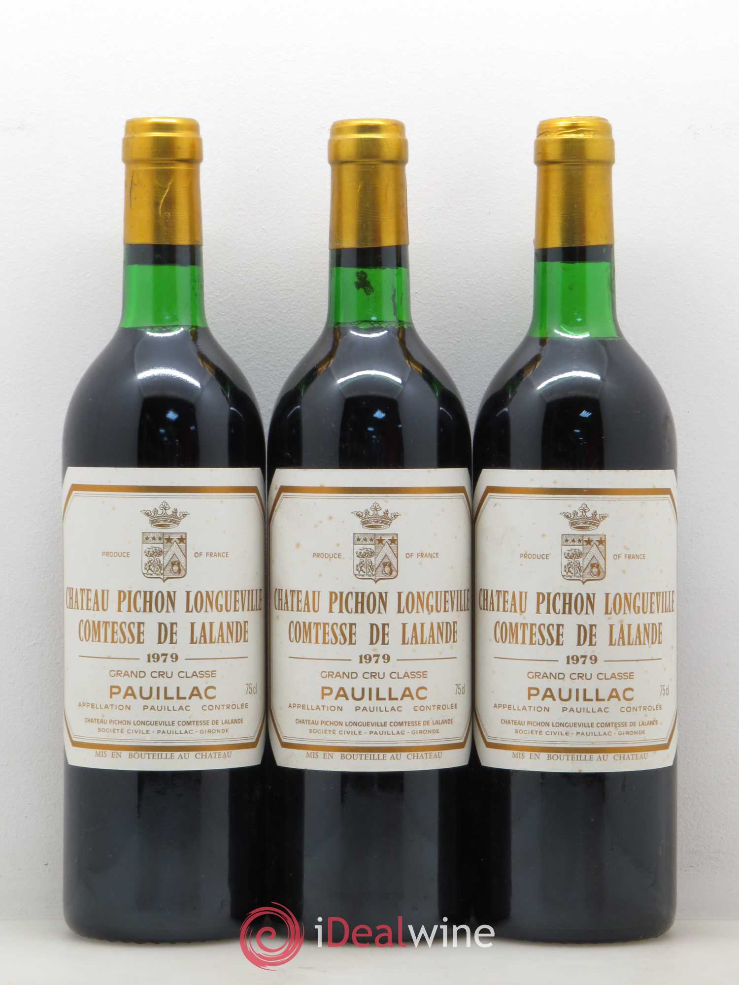 Château Pichon Longueville Comtesse de Lalande 2ème Grand Cru Classé 1979 - Lot de 6 bouteilles - 2
