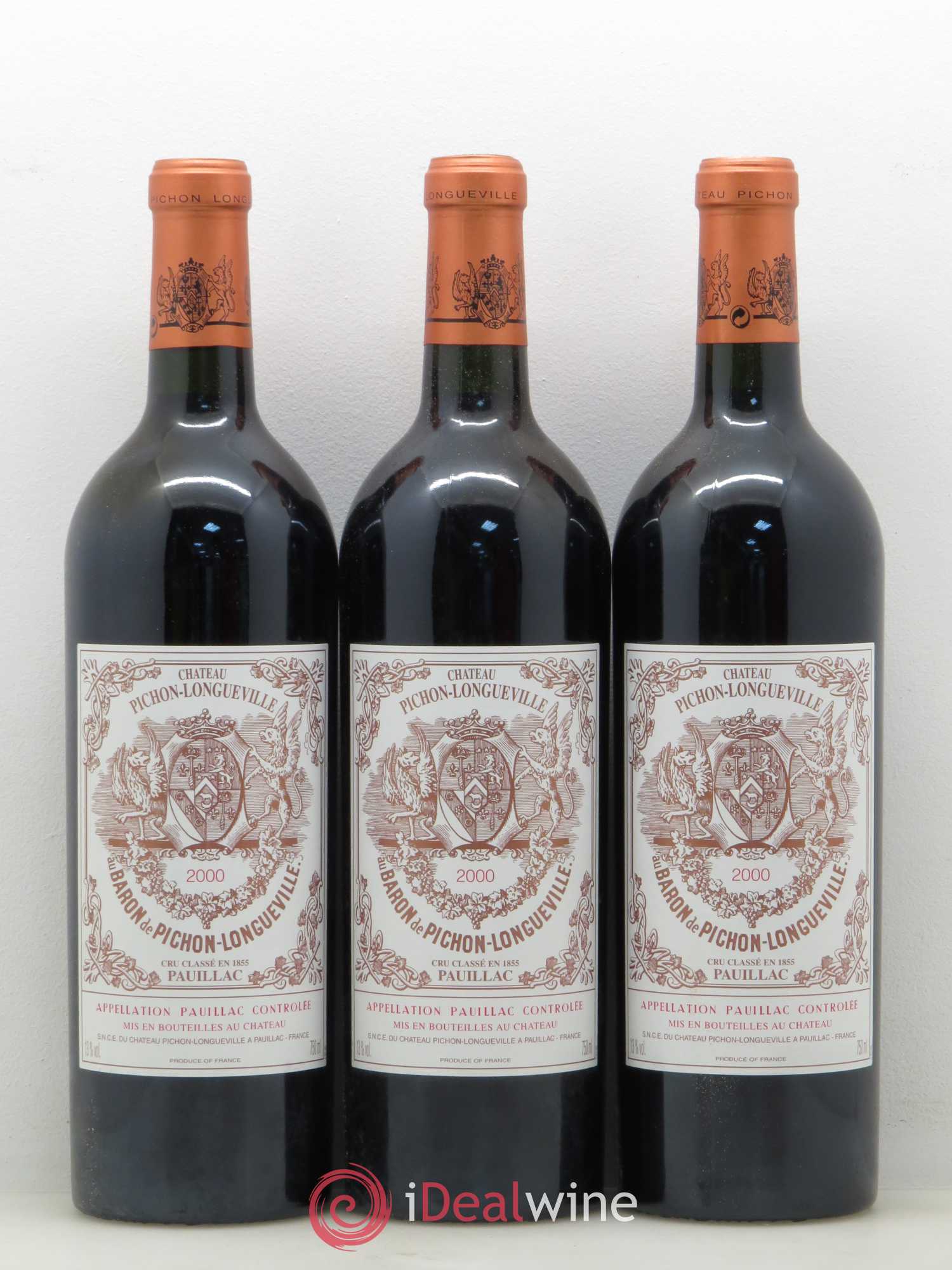 Pichon Longueville Baron 2ème Grand Cru Classé 2000 - Lot de 12 bouteilles - 4