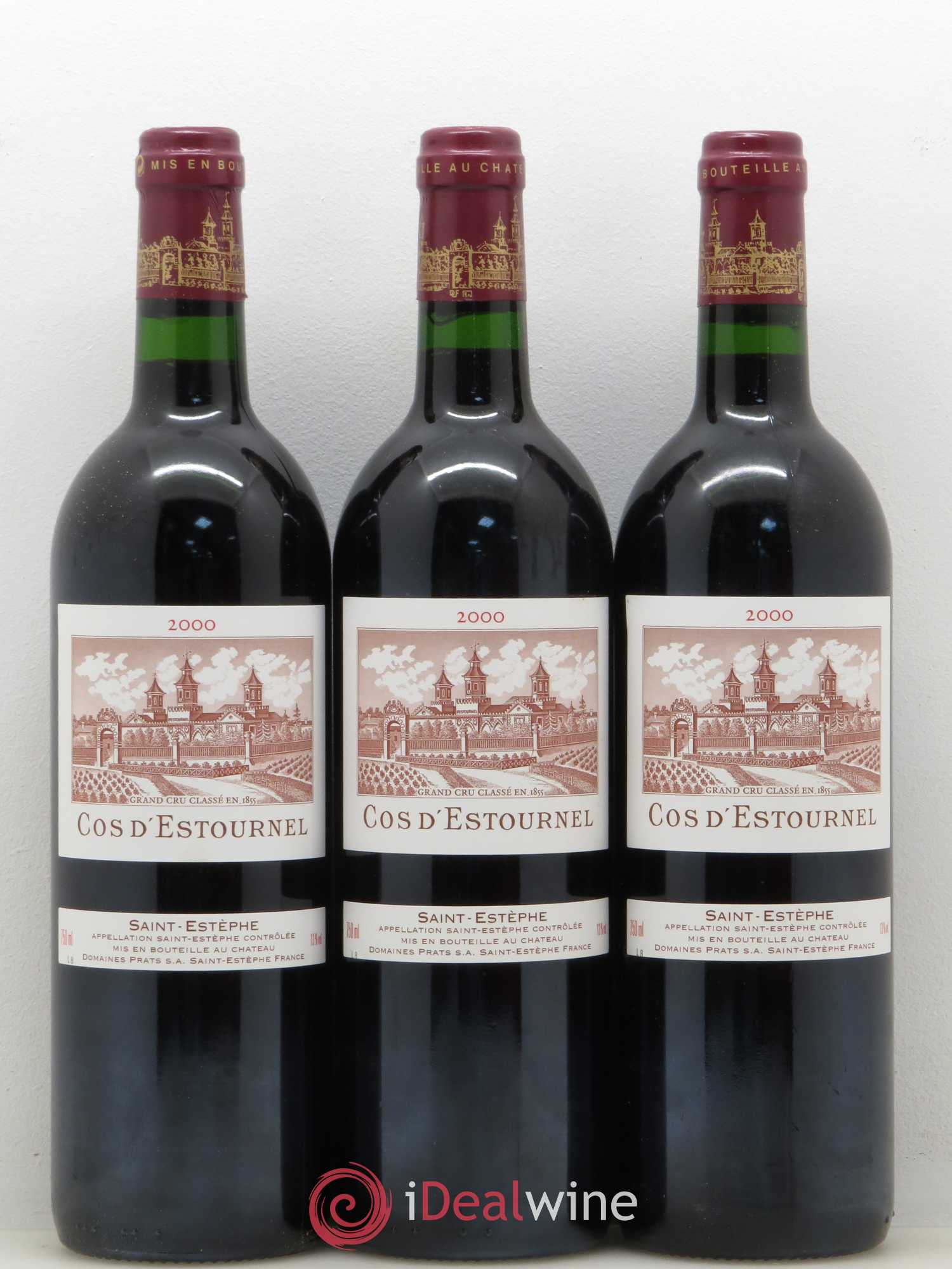 Cos d'Estournel 2ème Grand Cru Classé 2000 - Lot de 12 bouteilles - 2