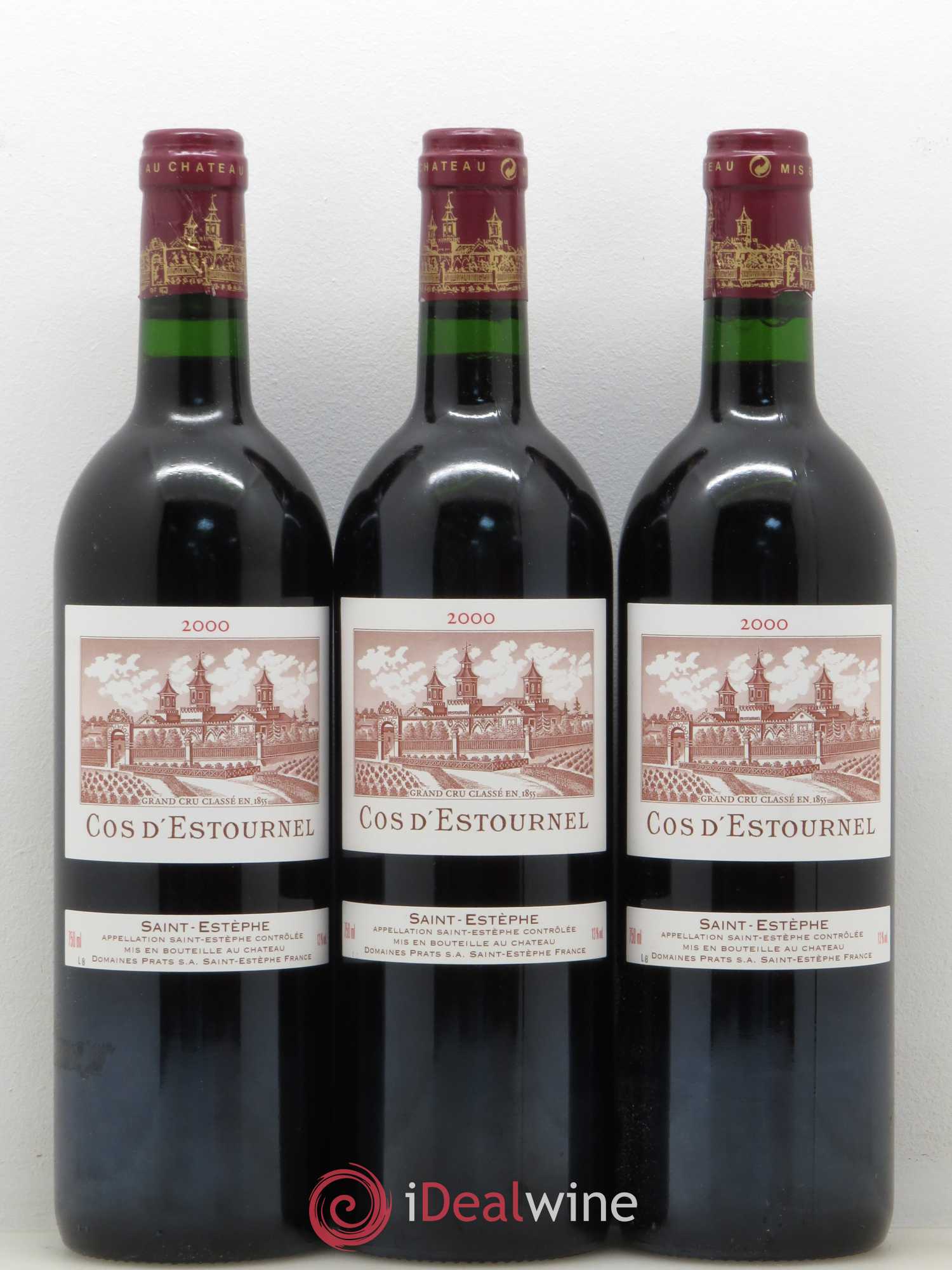 Cos d'Estournel 2ème Grand Cru Classé 2000 - Lot de 12 bouteilles - 3