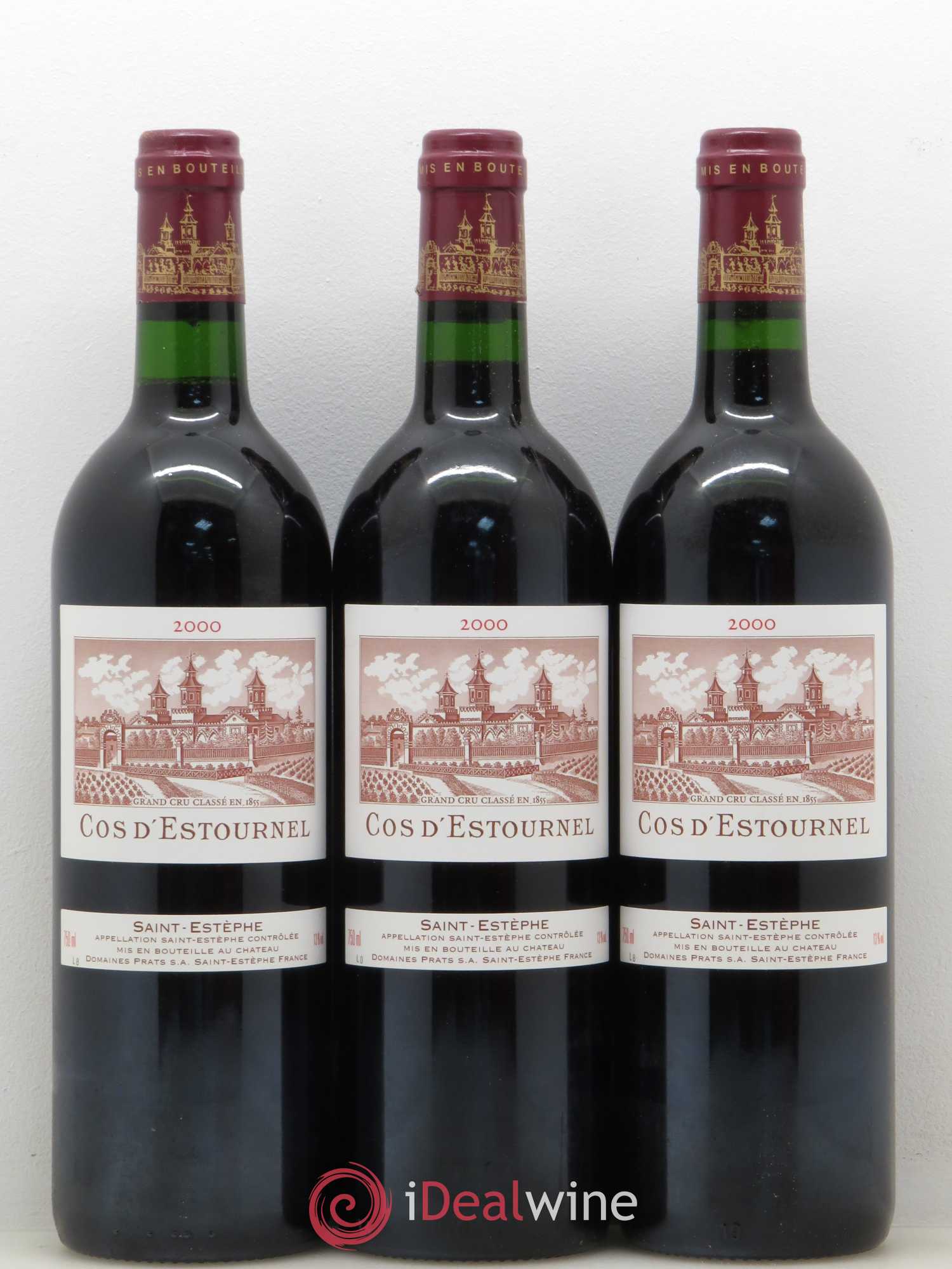 Cos d'Estournel 2ème Grand Cru Classé 2000 - Lot de 12 bouteilles - 4