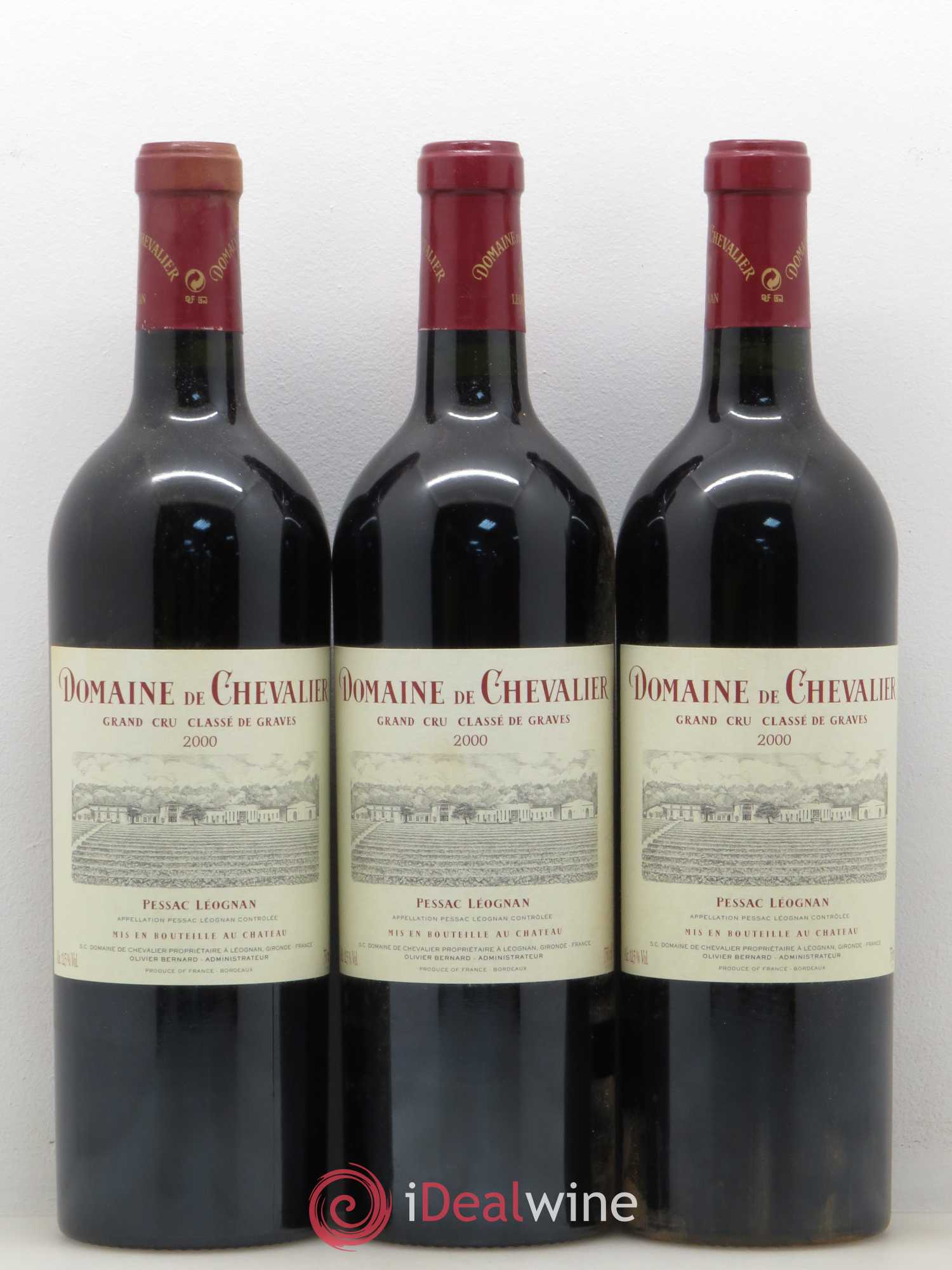 Domaine de Chevalier Cru Classé de Graves 2000 - Lot de 12 bouteilles - 2
