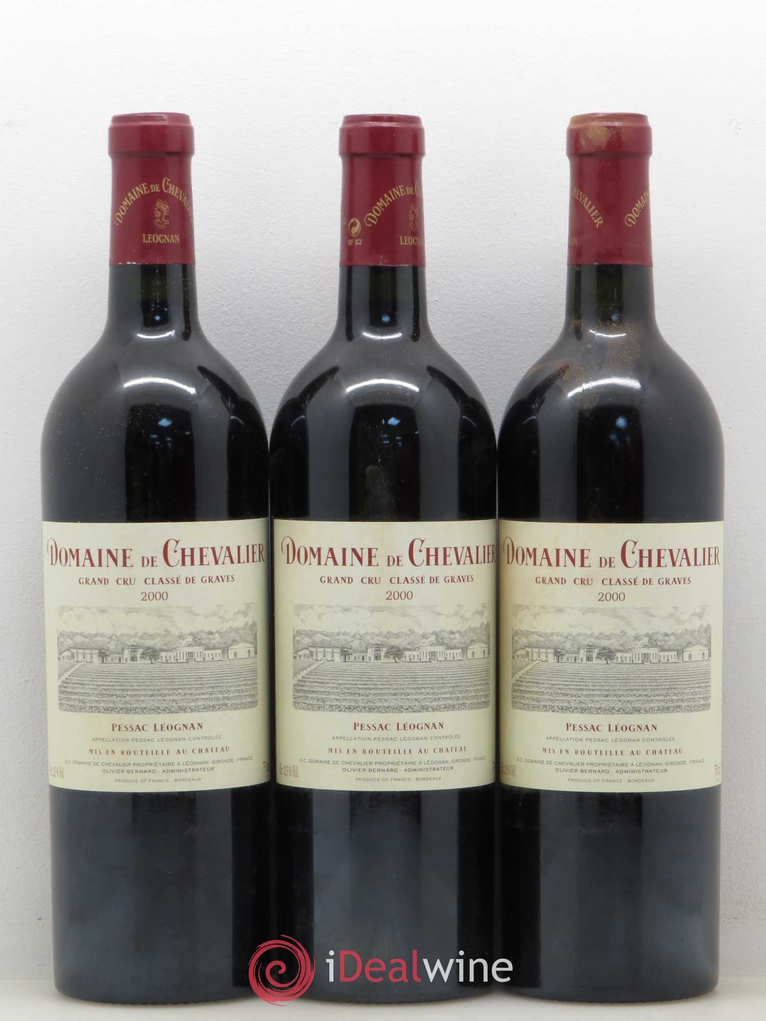 Domaine de Chevalier Cru Classé de Graves 2000 - Lot de 12 bouteilles - 3