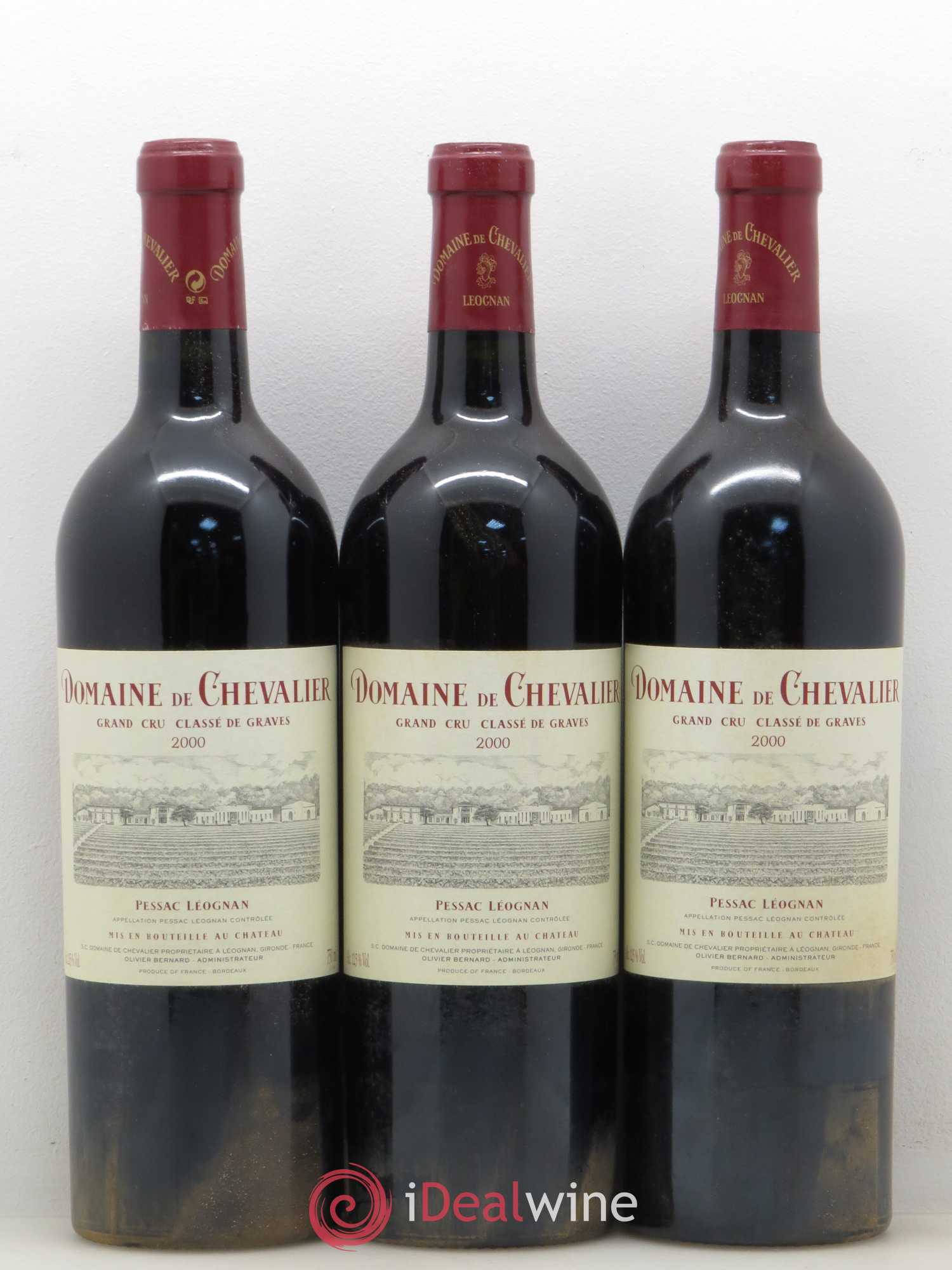 Domaine de Chevalier Cru Classé de Graves 2000 - Lot de 12 bouteilles - 4