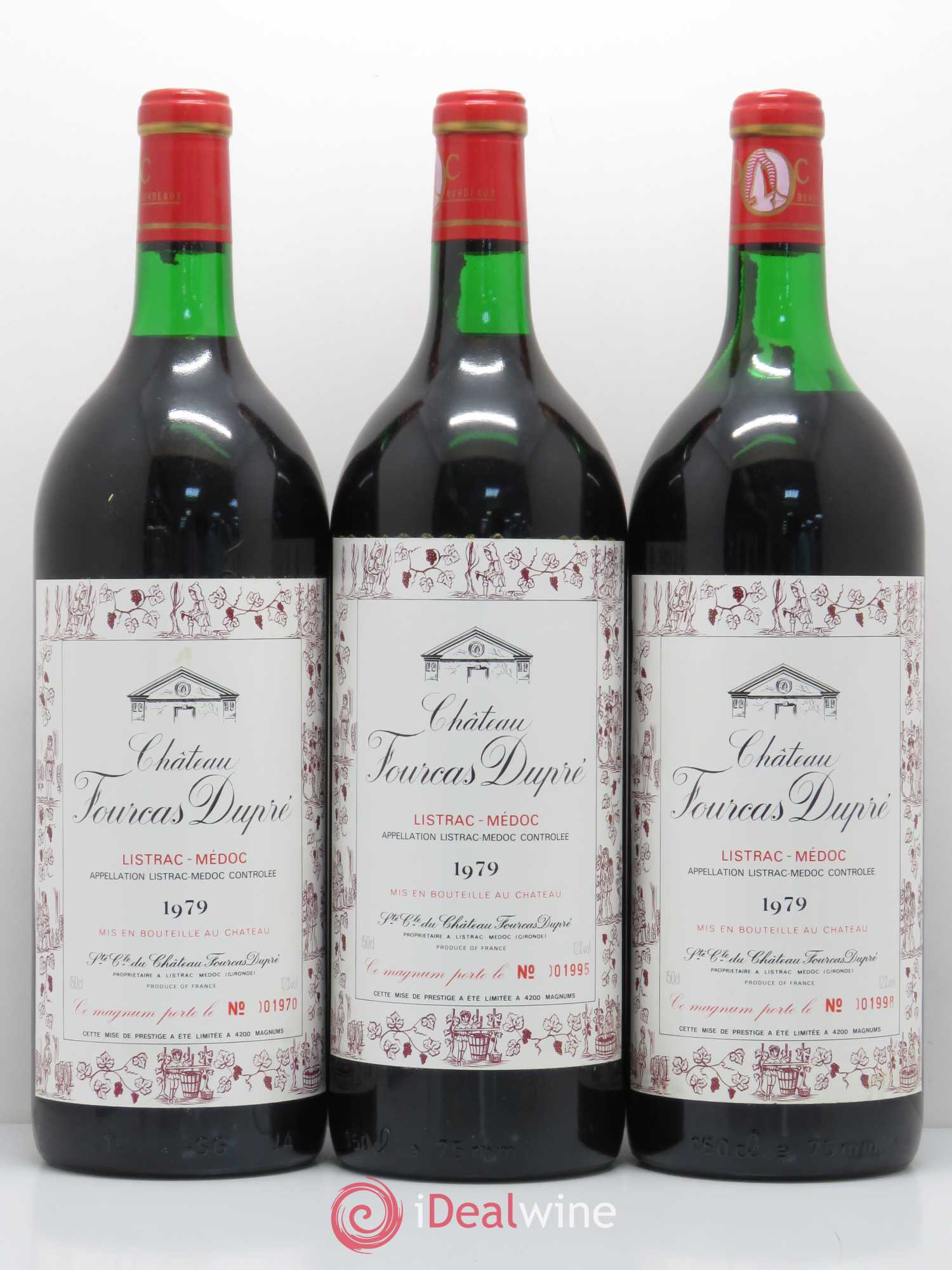 Château Fourcas Dupré 1979 - Lot de 6 magnums - 2
