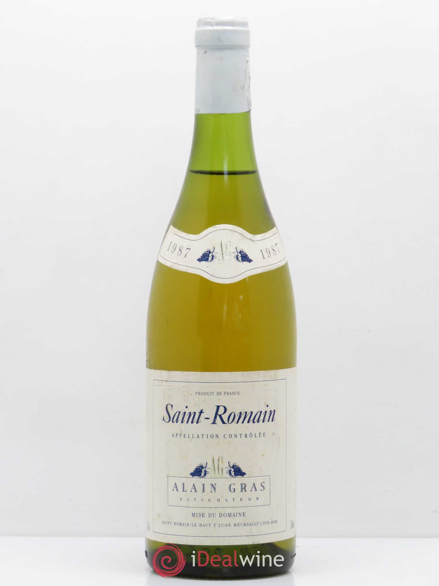 Saint-Romain Alain Gras 1987 - Lot de 1 bouteille - 0