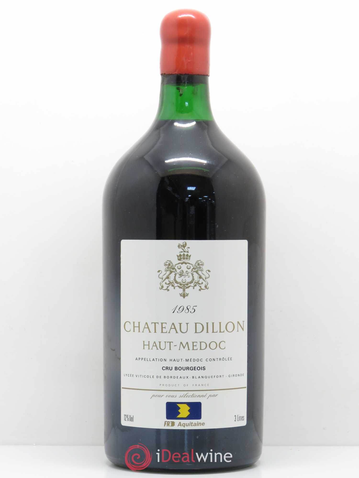 Château Dillon Cru Bourgeois 1985 - Lot de 1 double magnum - 0