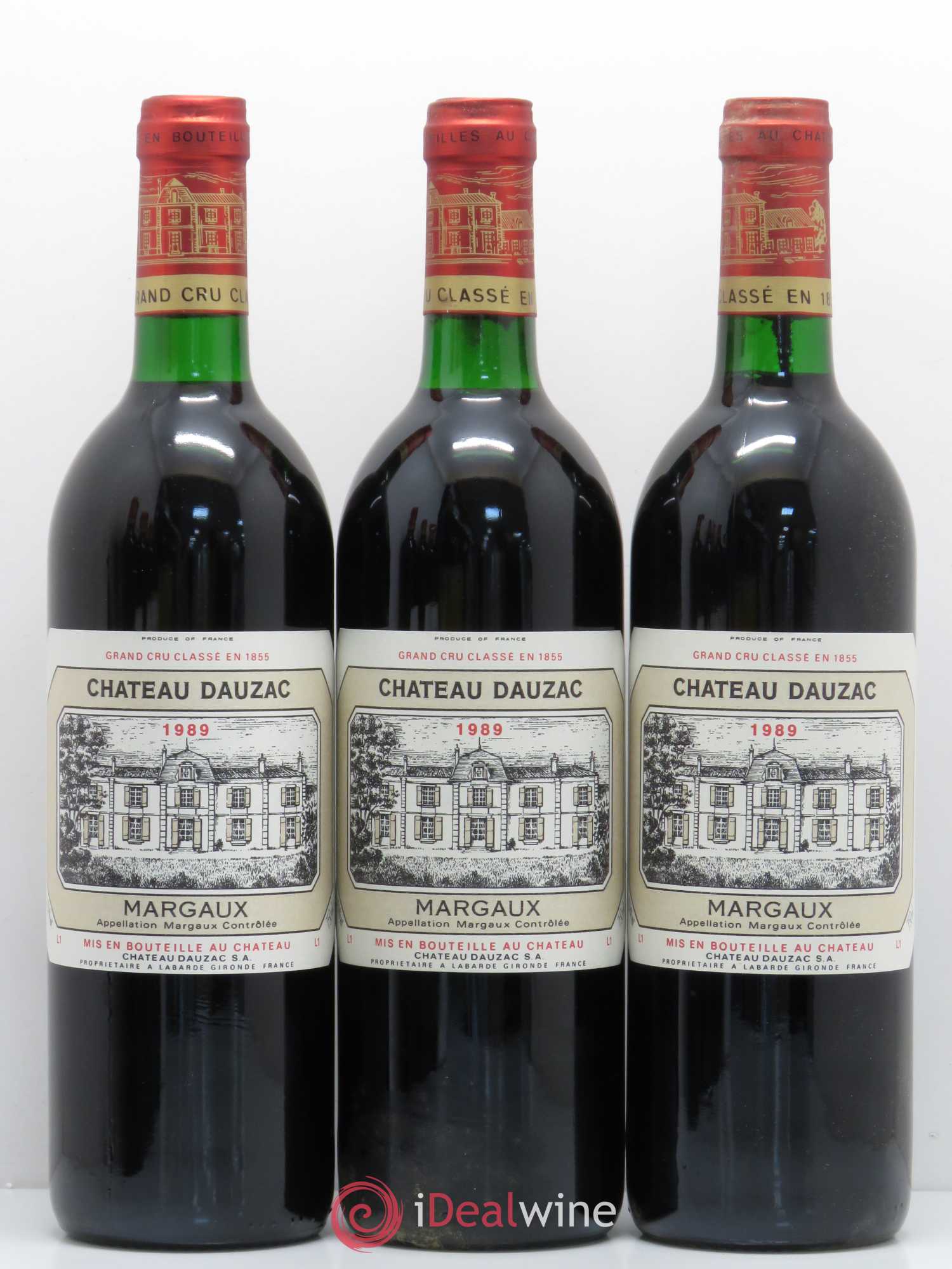 Château Dauzac 5ème Grand Cru Classé 1989 - Lot de 6 bouteilles - 2