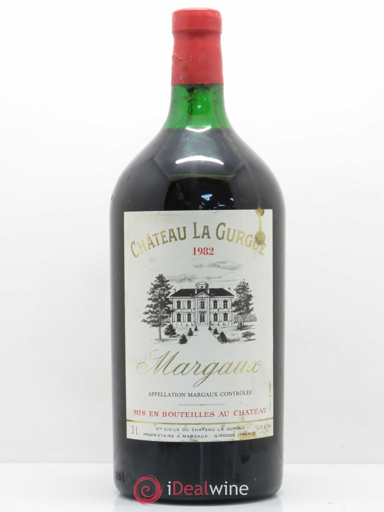 Château la Gurgue Cru Bourgeois 1982 - Lot de 1 double magnum - 0