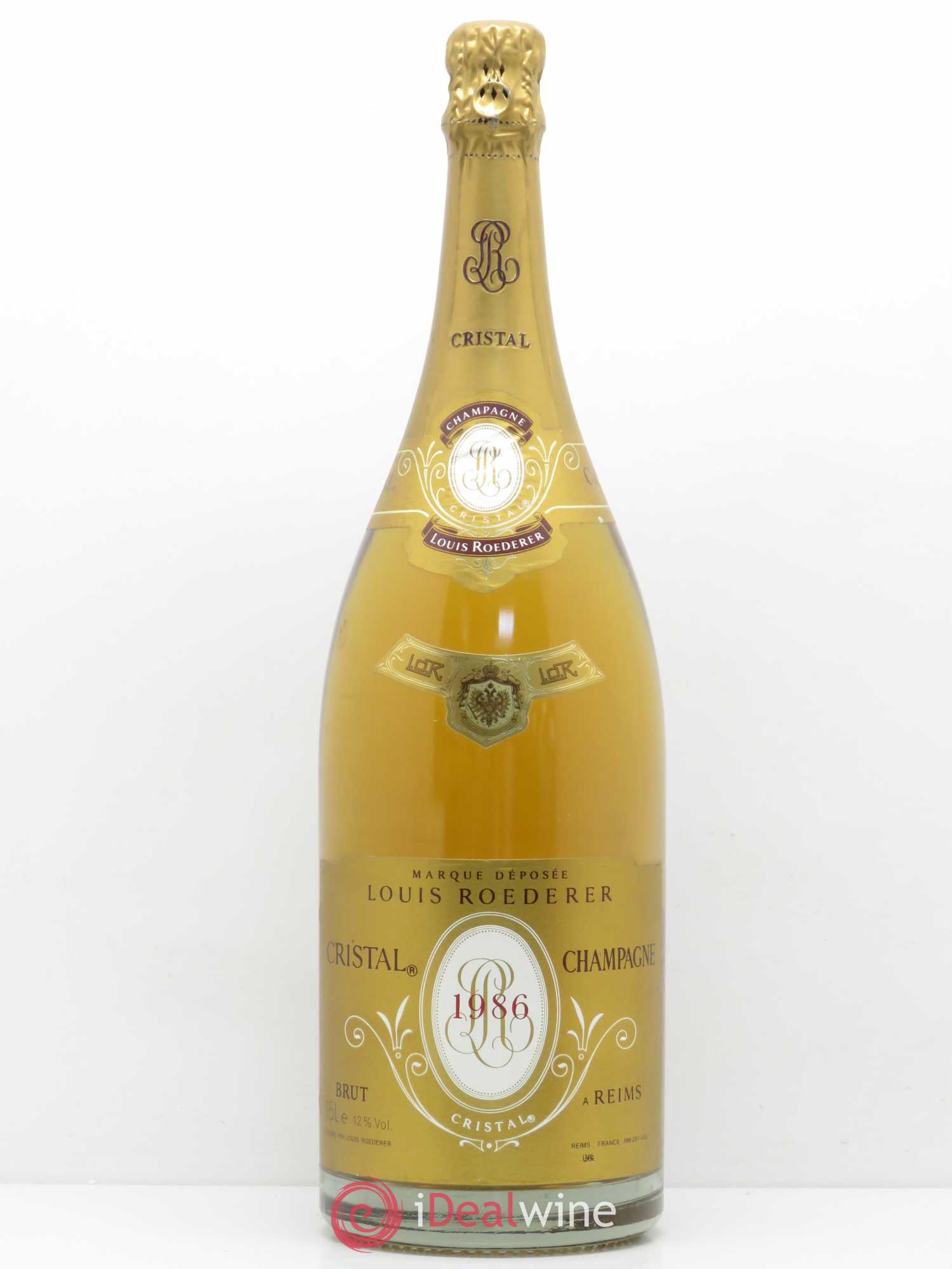 Cristal Louis Roederer 1986 - Lot de 1 magnum - 0