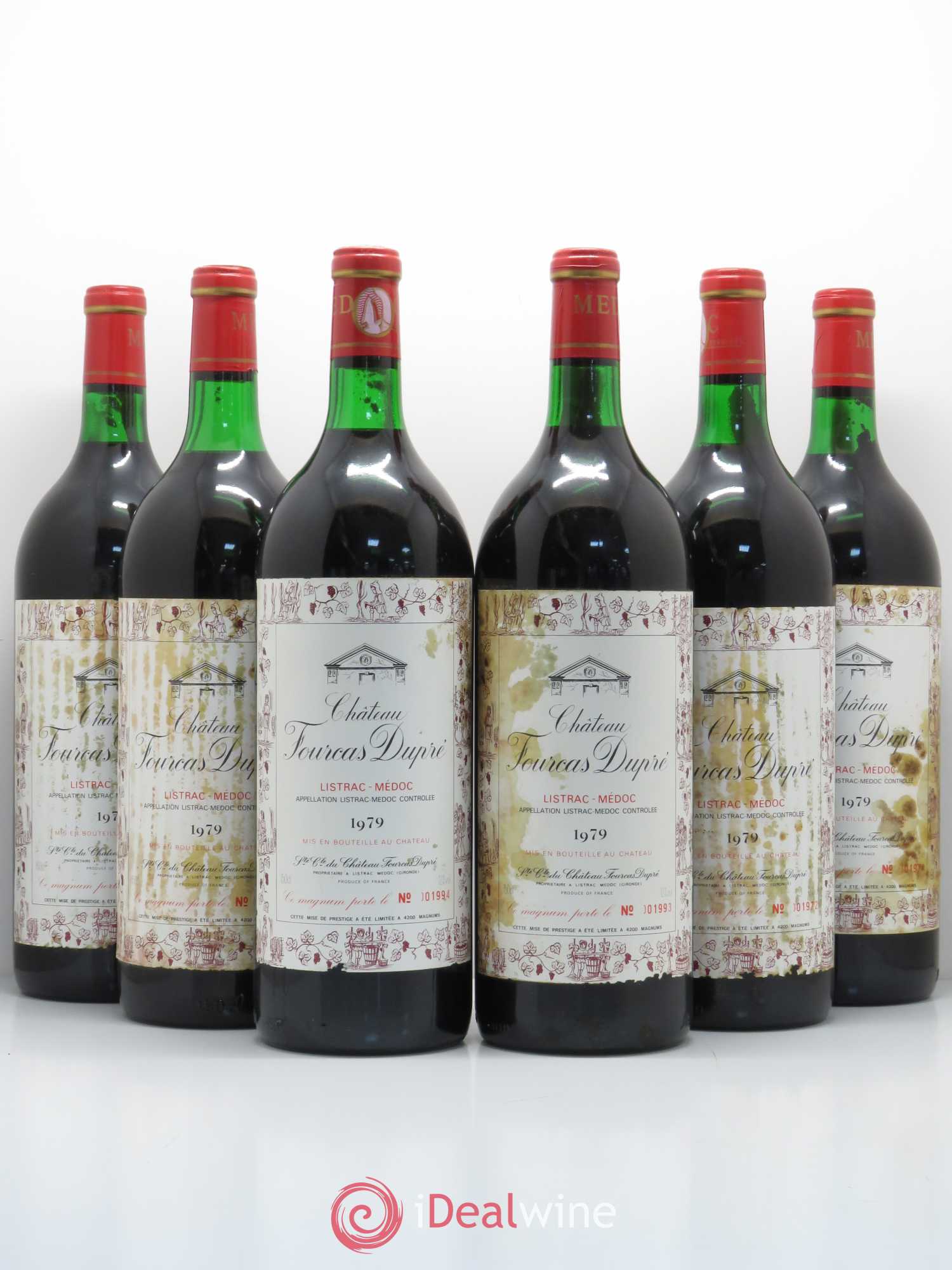 Château Fourcas Dupré 1979 - Lot de 6 magnums - 0