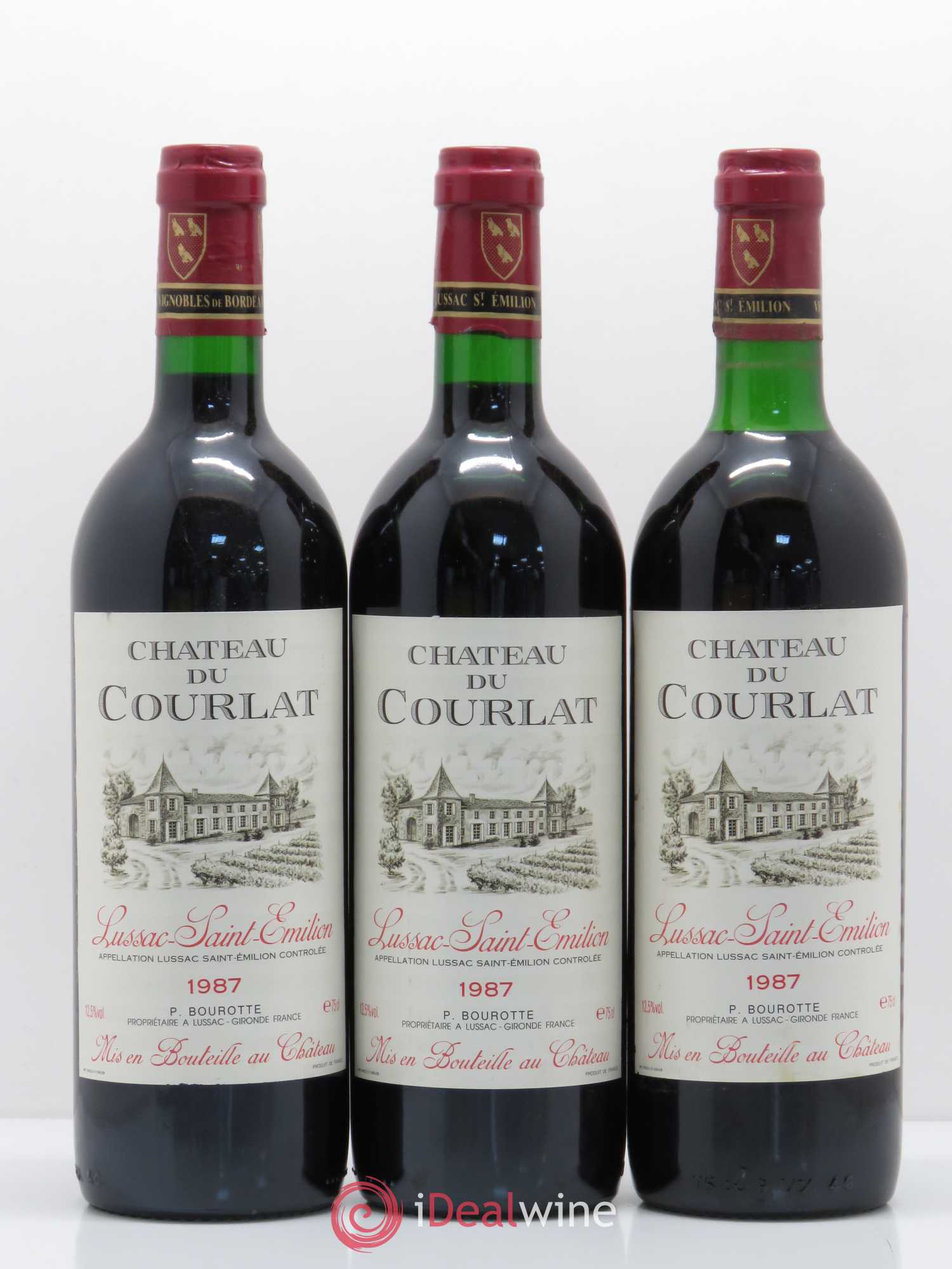 Bordeaux Château du Courlat (sans prix de réserve) 1987 - Posten von 12 Flaschen - 3