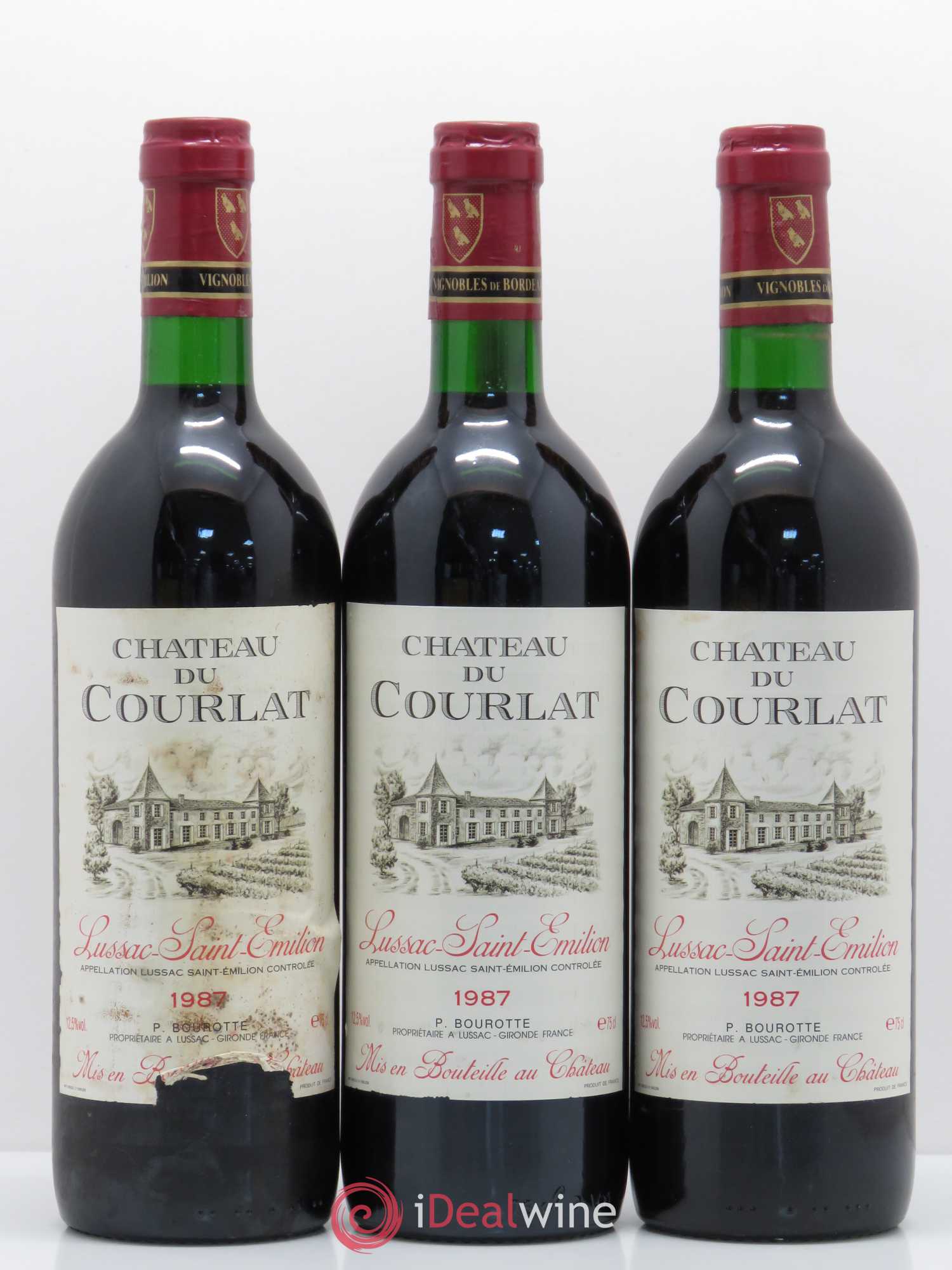 Bordeaux Château du Courlat (sans prix de réserve) 1987 - Posten von 12 Flaschen - 4