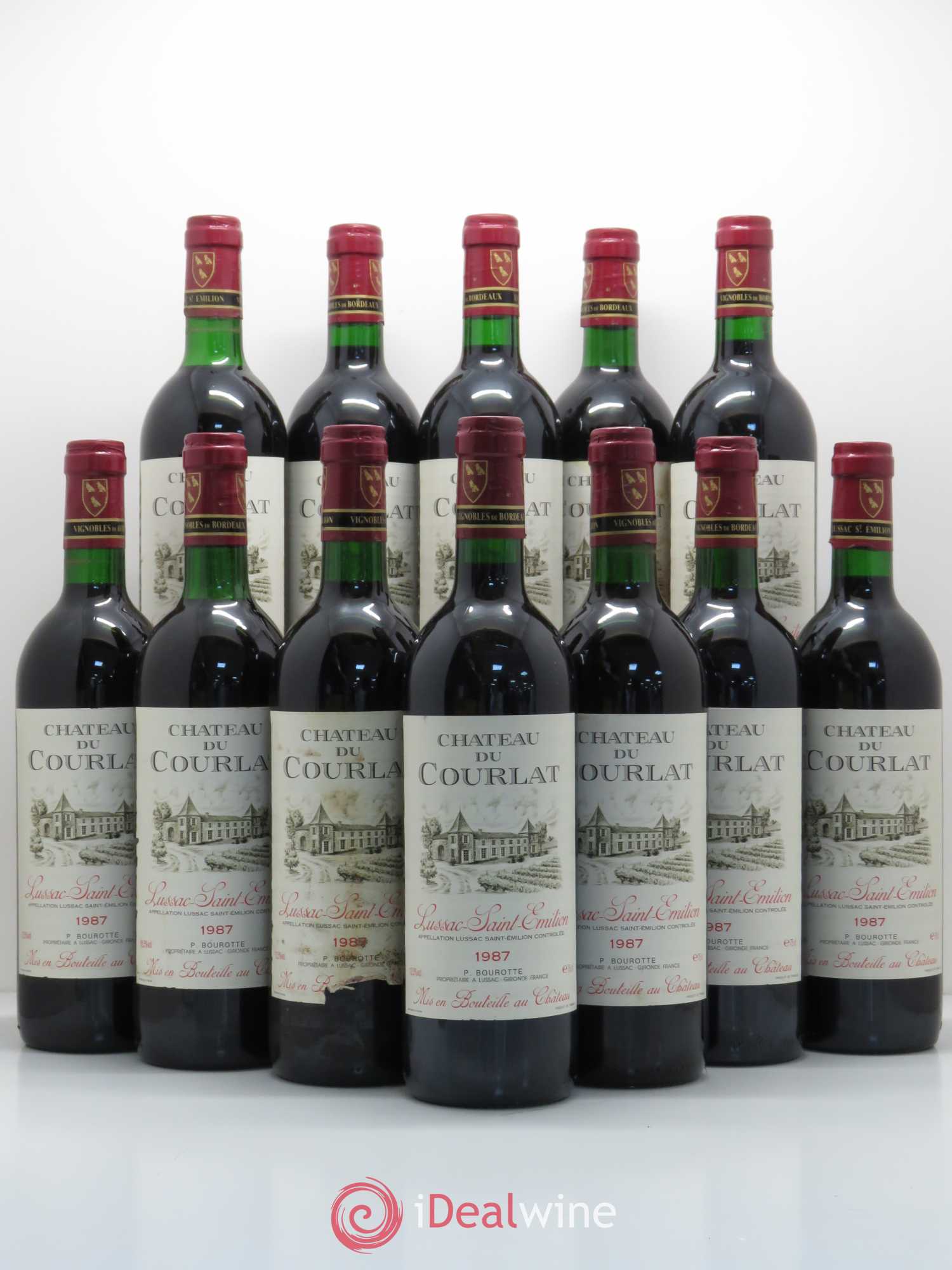 Bordeaux Château du Courlat (sans prix de réserve) 1987 - Posten von 12 Flaschen - 0