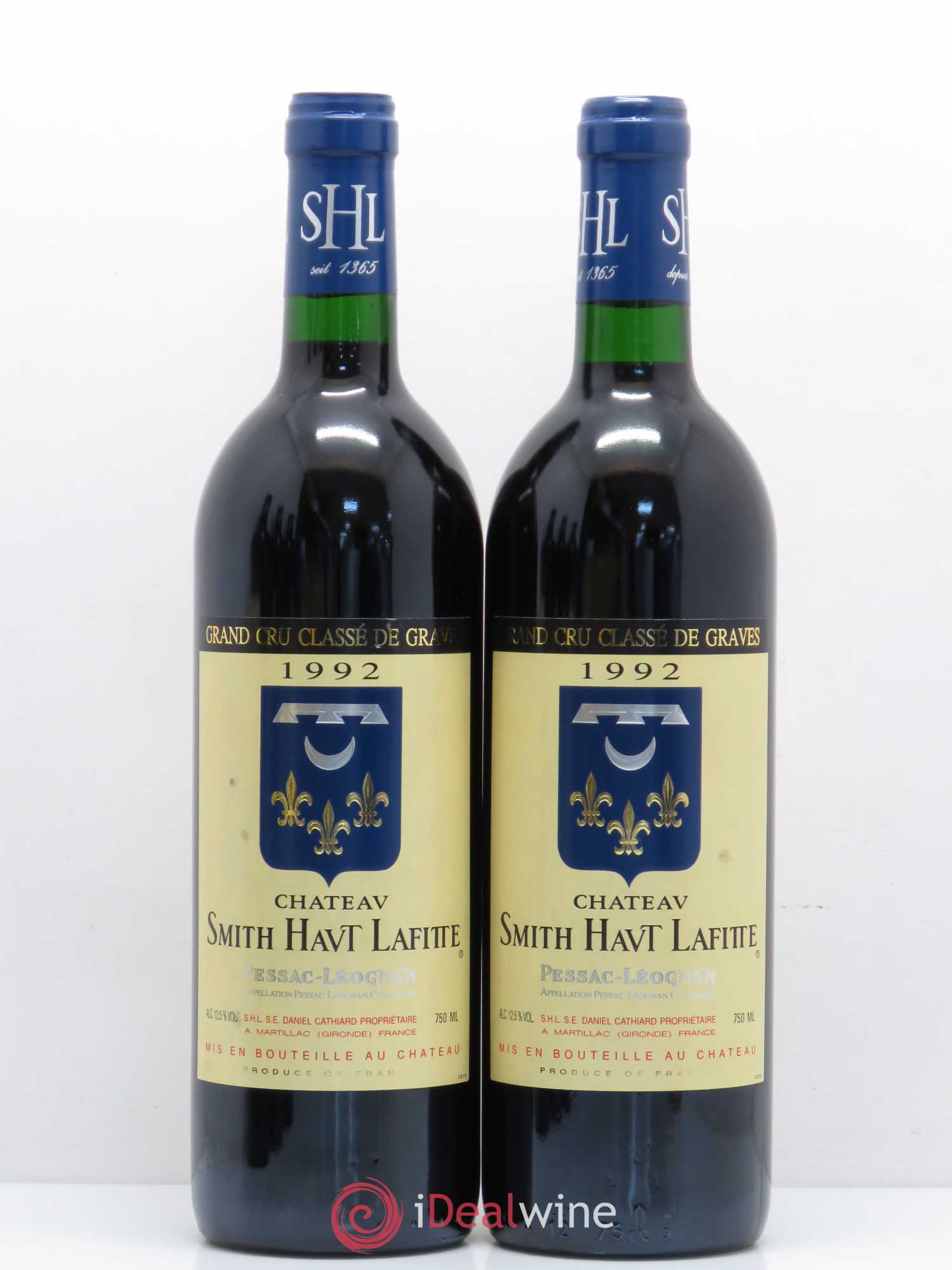 Château Smith Haut Lafitte Cru Classé de Graves 1992 - Lot de 5 bouteilles - 2
