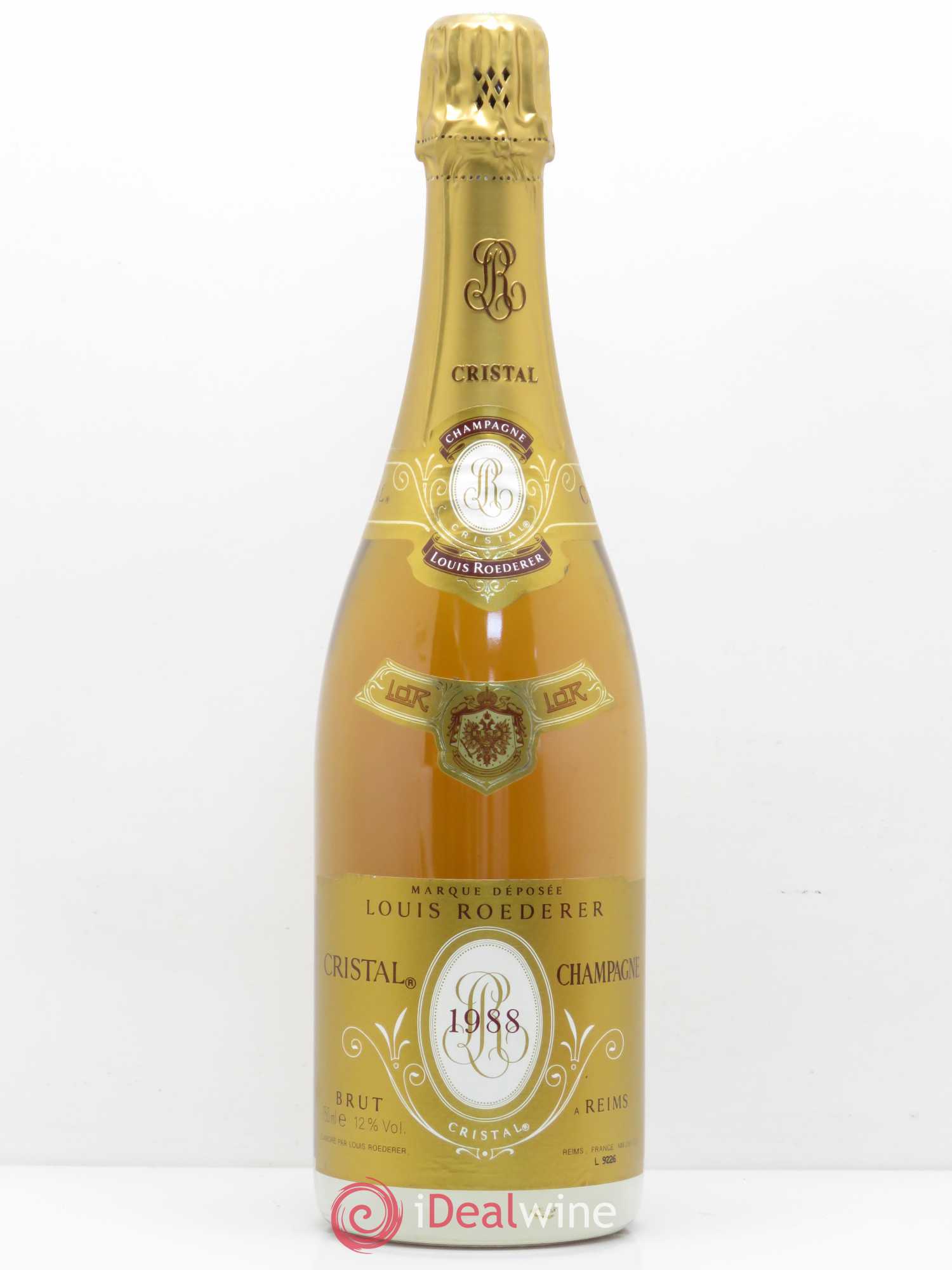 Cristal Louis Roederer 1988 - Lot de 1 bouteille - 0