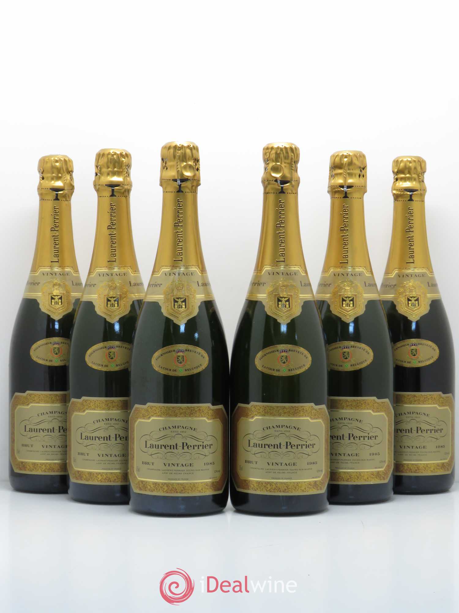 Champagne Laurent Perrier 1985 - Lot de 6 bouteilles - 0