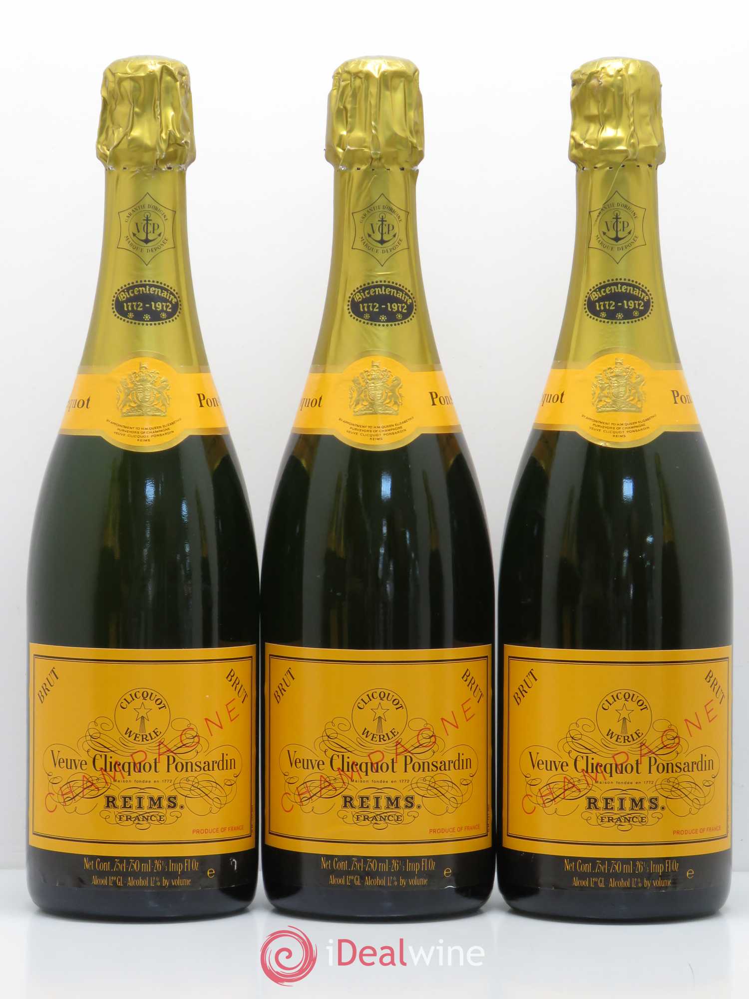 Champagne Veuve Clicquot Ponsardin - Lot de 6 bouteilles - 2