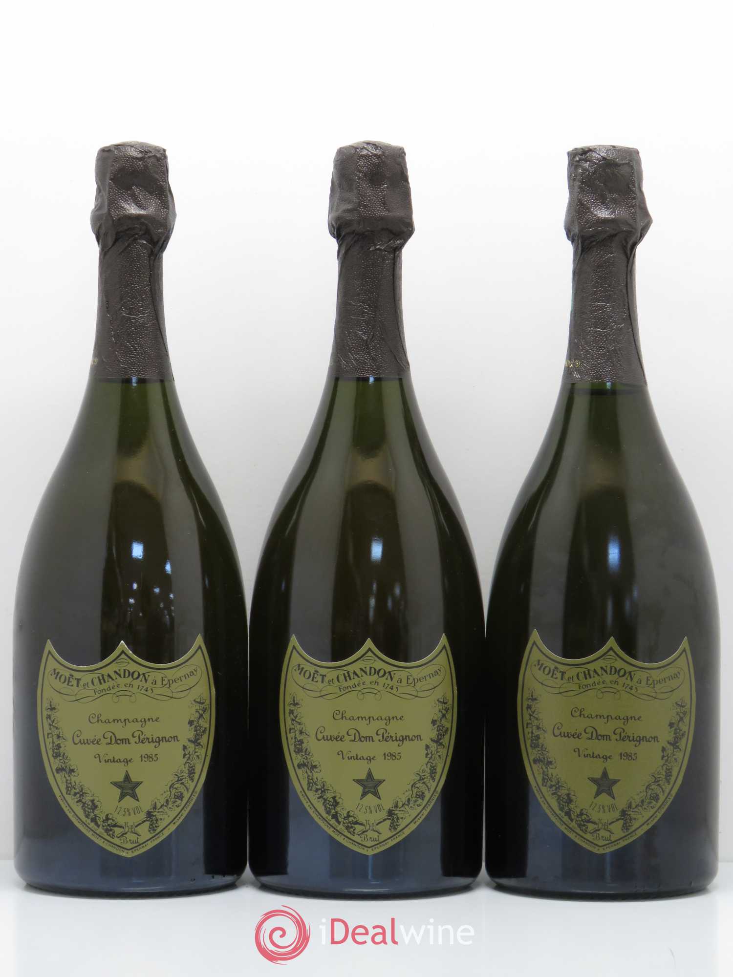 Brut Dom Pérignon 1985 - Lot de 3 bouteilles - 0