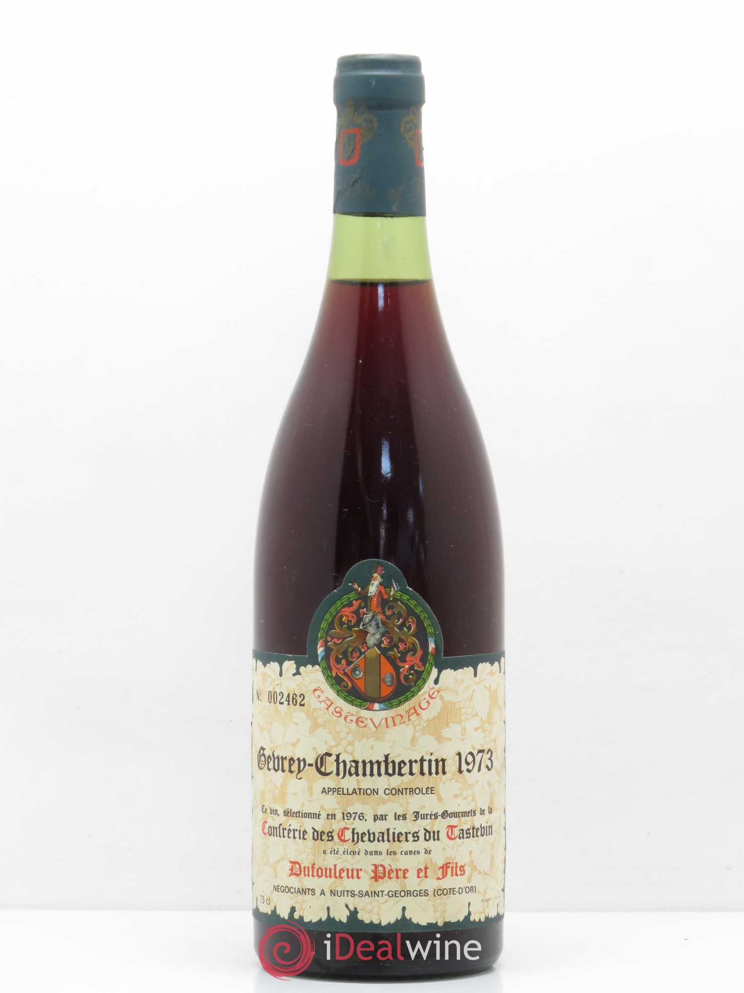 Gevrey-Chambertin Dufouleur Père et Fils 1973 - Posten von 1 Flasche - 0