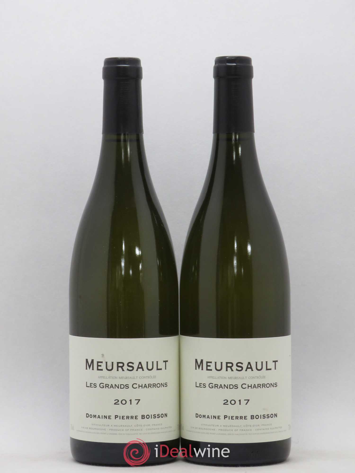 Meursault Les Grands Charrons Pierre Boisson (Domaine) 2017 - Lot de 2 bouteilles - 0