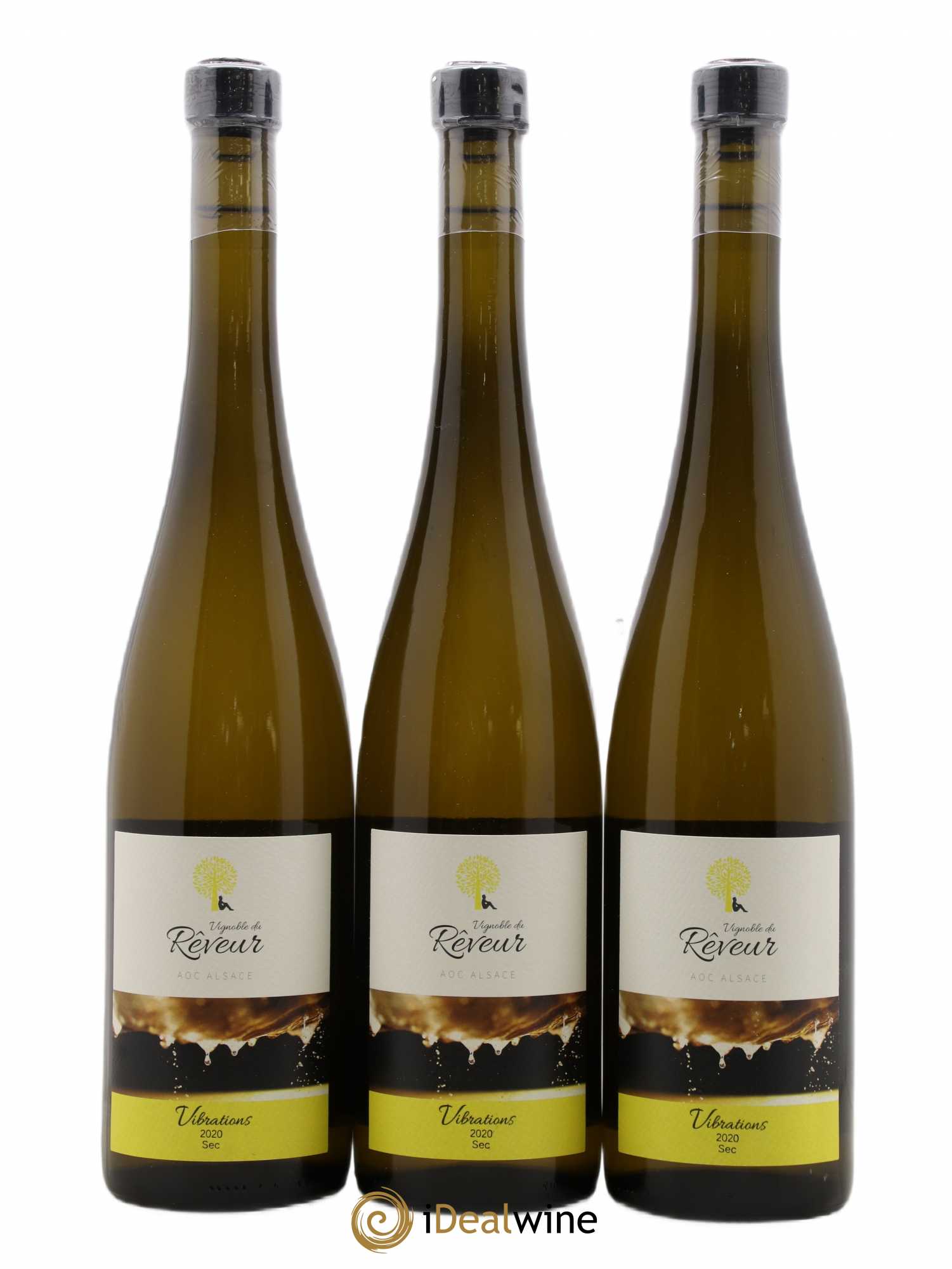 Alsace Vibrations Vignoble du Rêveur 2020 - Lot de 3 bouteilles - 0