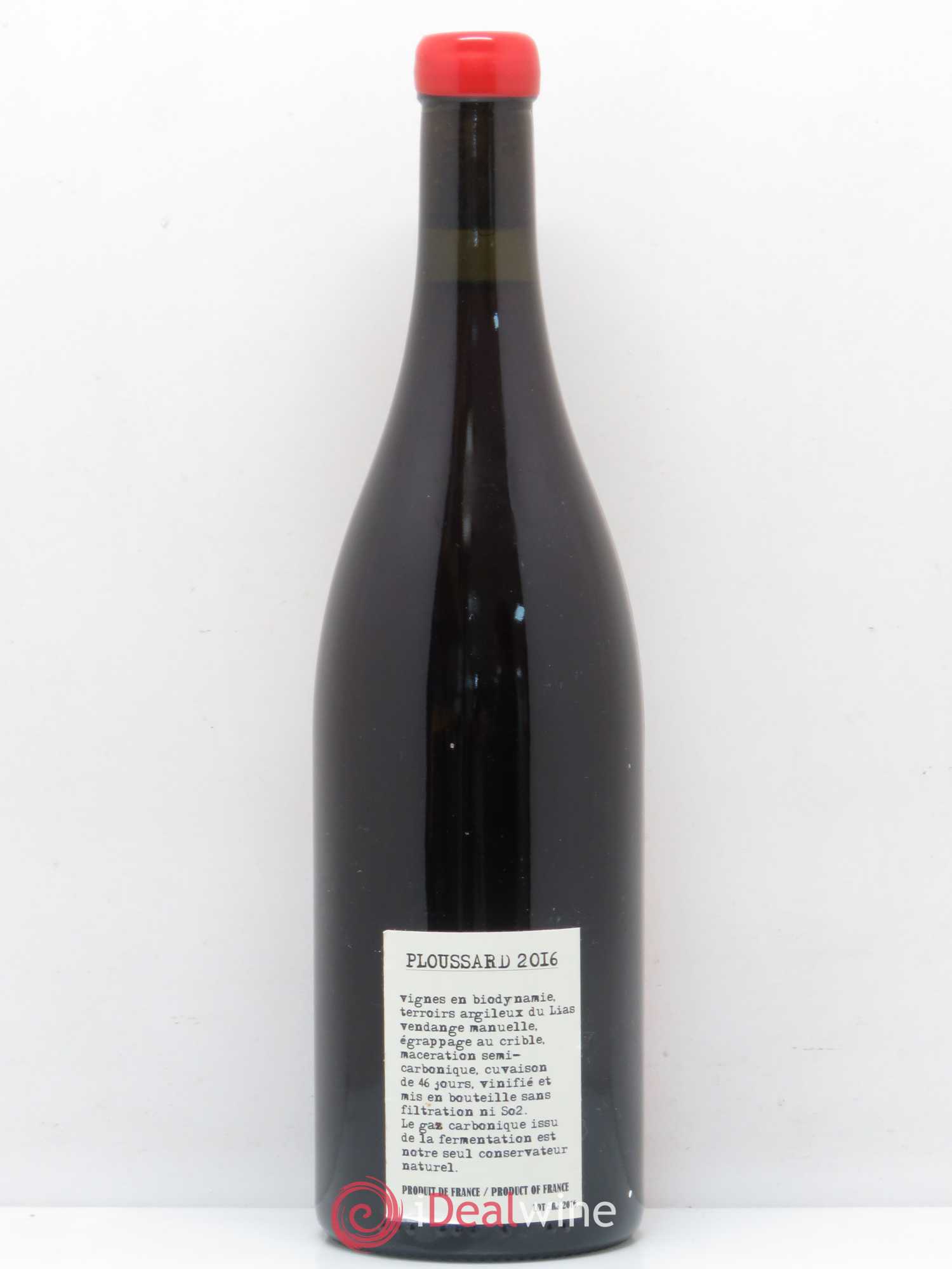 Arbois Pupillin Ploussard Adeline Houillon et Renaud Bruyère 2016 - Posten von 1 Flasche - 1