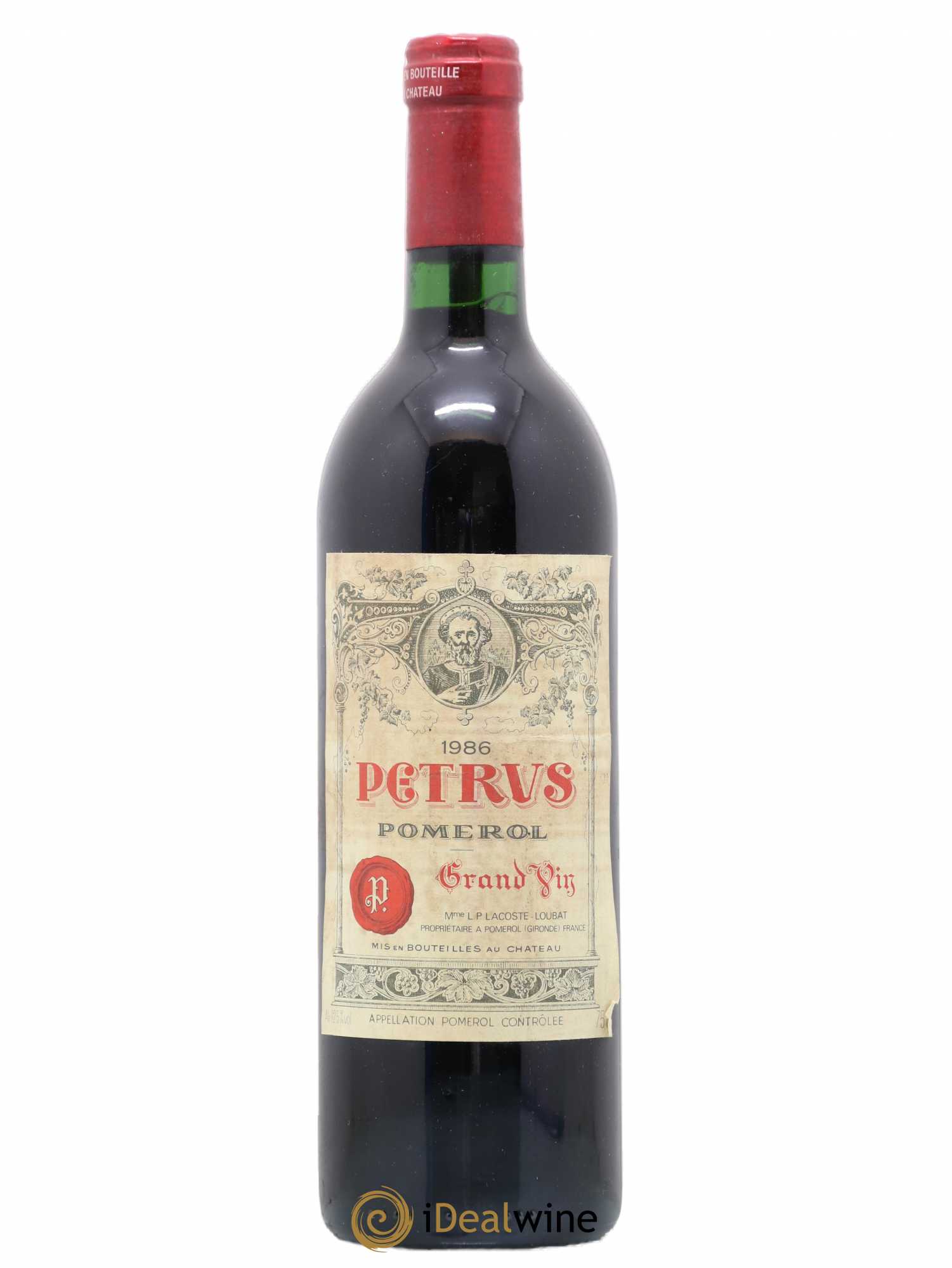 Petrus 1986 - Lot de 1 bouteille - 0