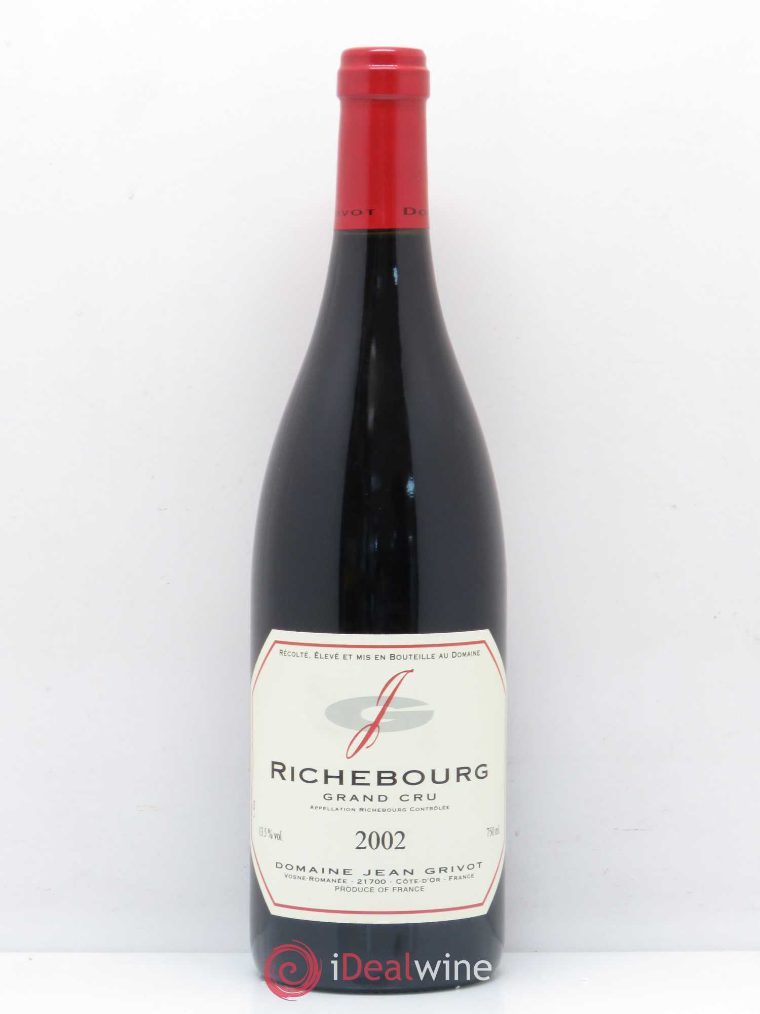 Richebourg Grand Cru Jean Grivot 2002 - Lot de 1 bouteille - 0