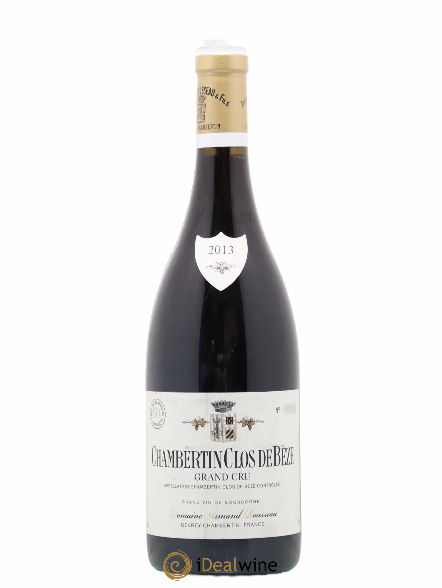 Chambertin Clos de Bèze Grand Cru Armand Rousseau (Domaine) 2013 - Lot de 1 bouteille - 0
