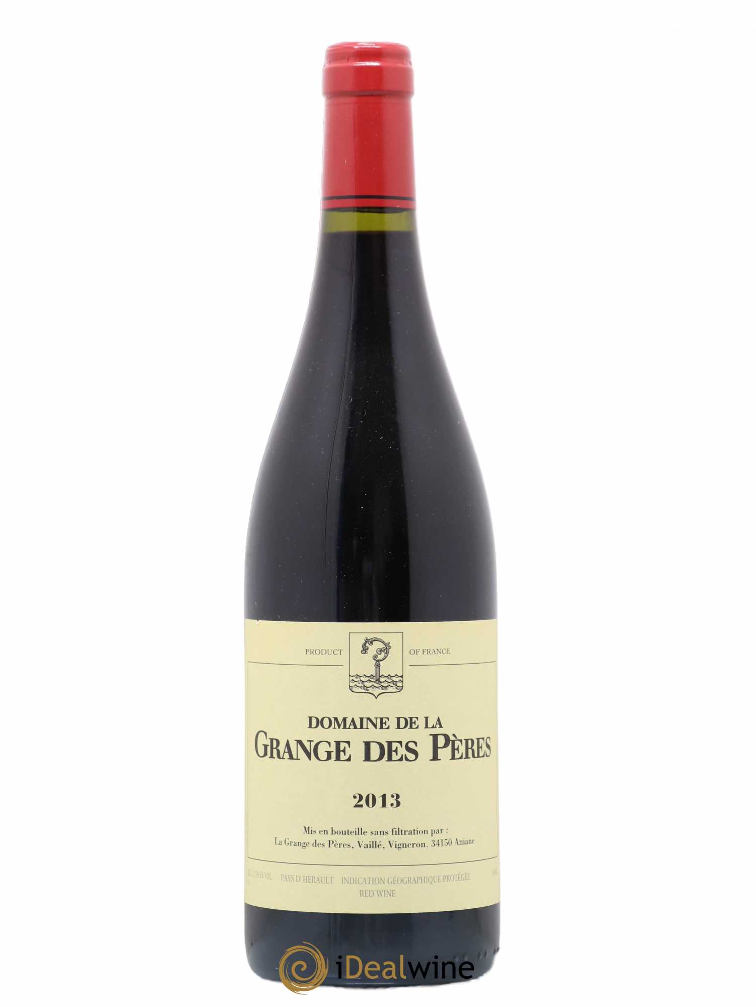 Pays d'Hérault Grange des Pères Laurent Vaillé 2013 - Lot de 1 bouteille - 0