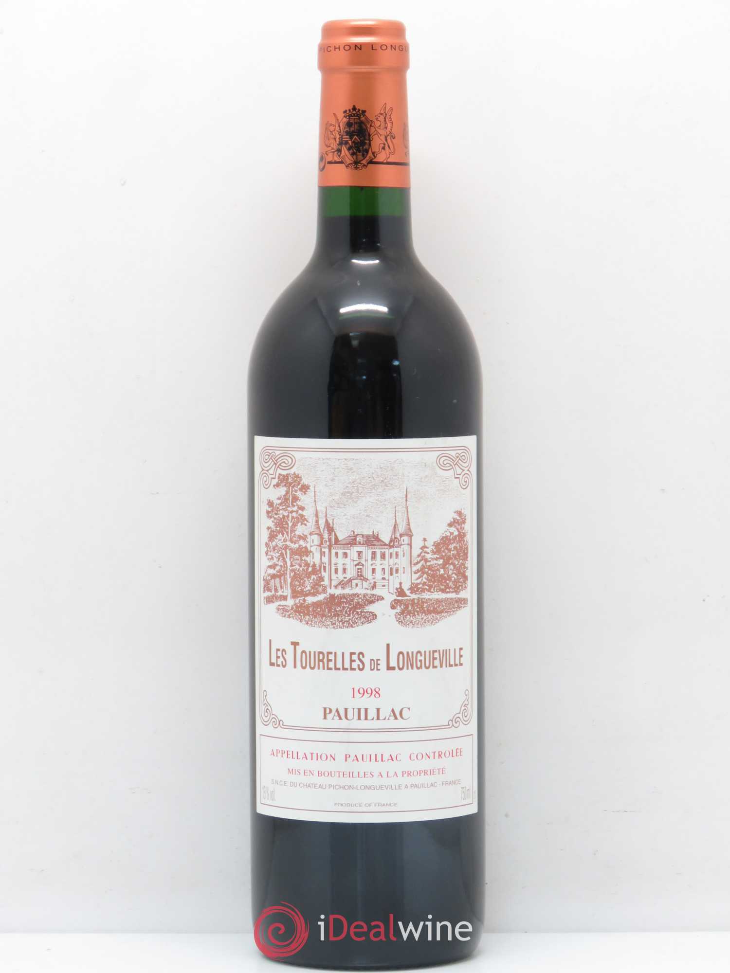 Les Tourelles de Longueville Second Vin 1998 - Lot de 1 bouteille - 0