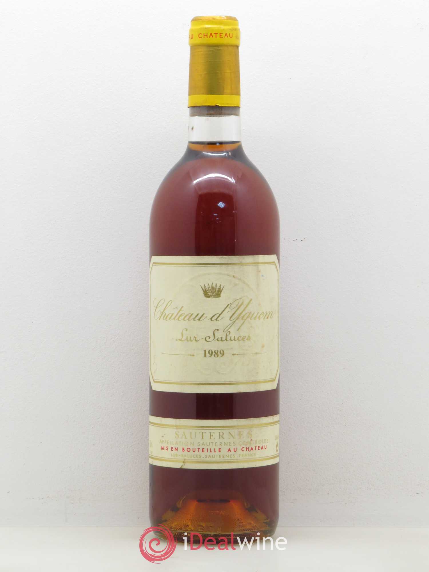 Château d' Yquem 1er Cru Classé Supérieur 1989 - Lotto di 1 bottiglia - 0