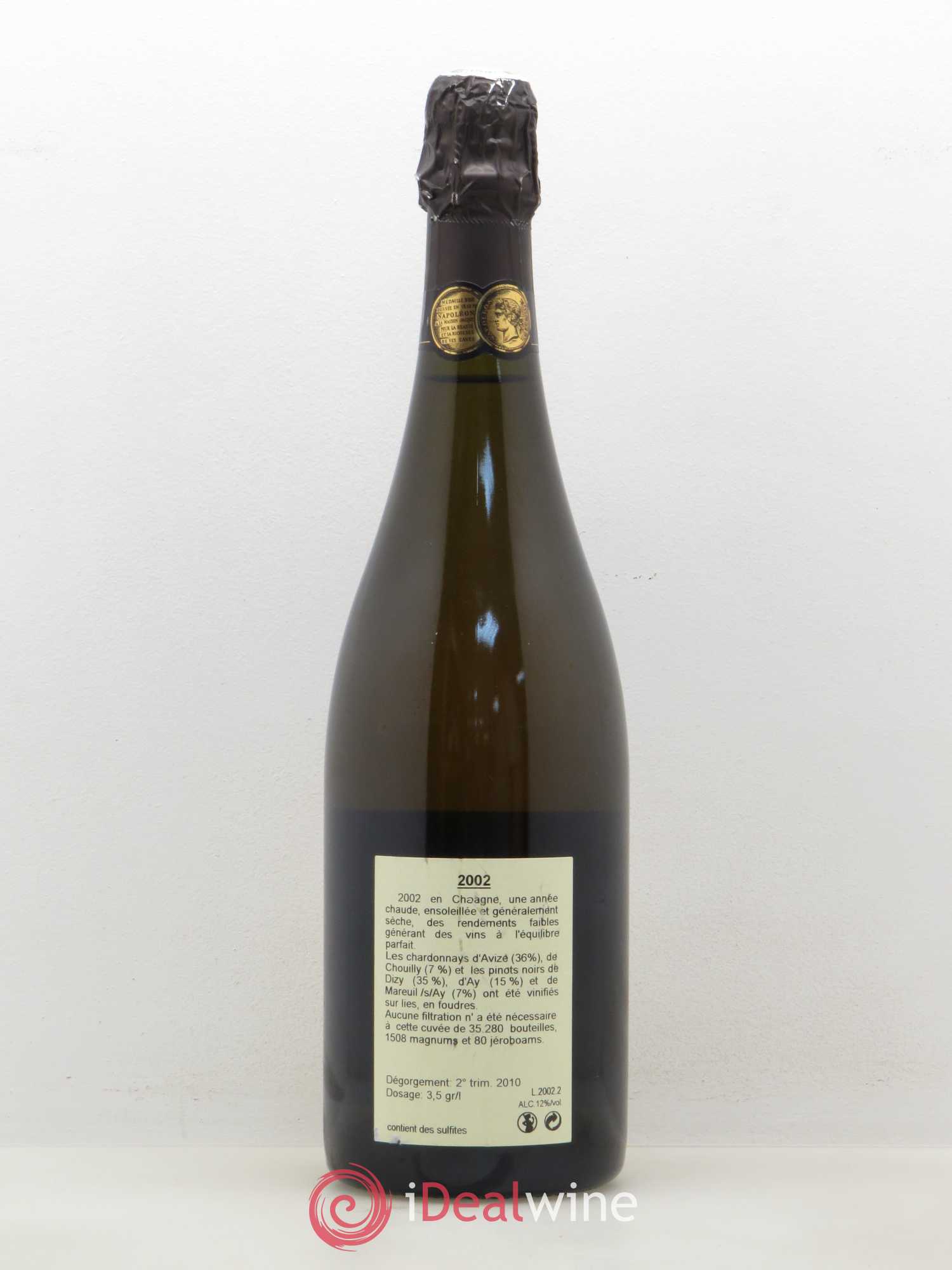 Millésimé Jacquesson 2002 - Lot de 1 bouteille - 1