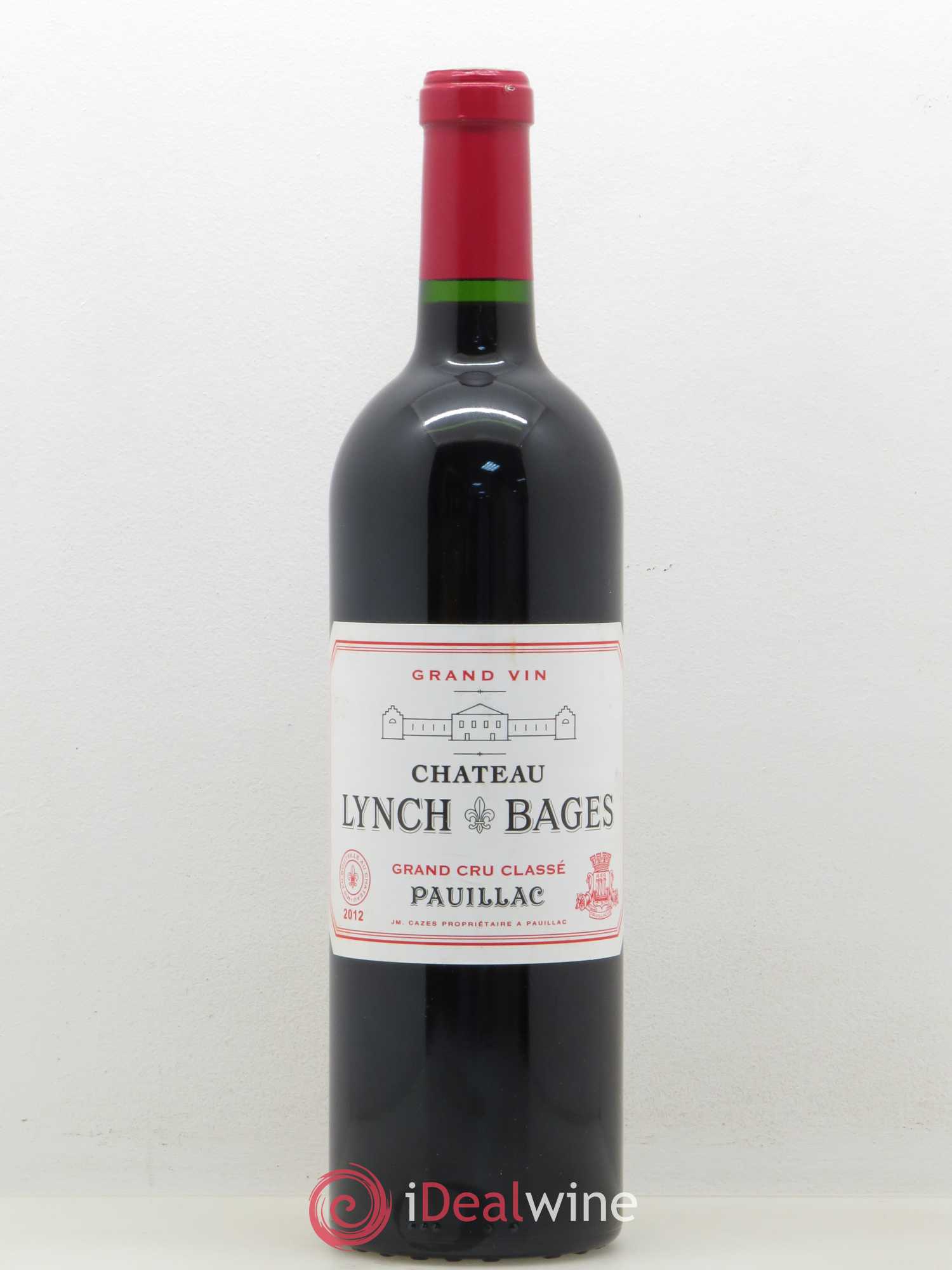 Château Lynch Bages 5ème Grand Cru Classé 2012 - Lot de 1 bouteille - 0