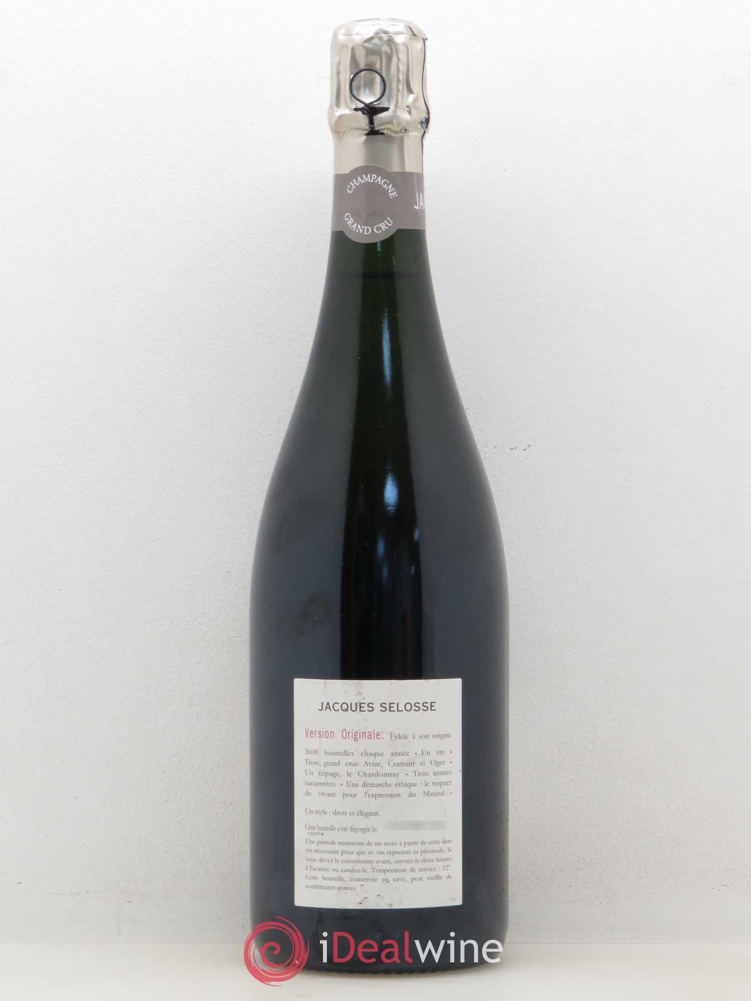 Version Originale Jacques Selosse - Lot de 1 bouteille - 1