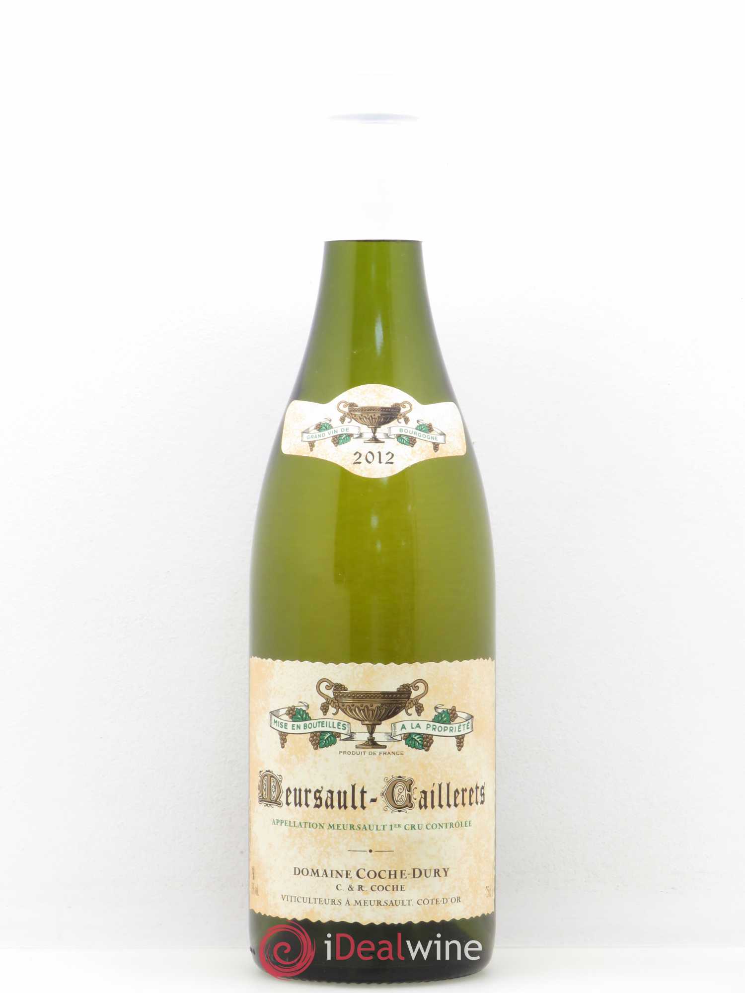 Meursault 1er Cru Caillerets Coche Dury (Domaine) 2012 - Lot de 1 bouteille - 0