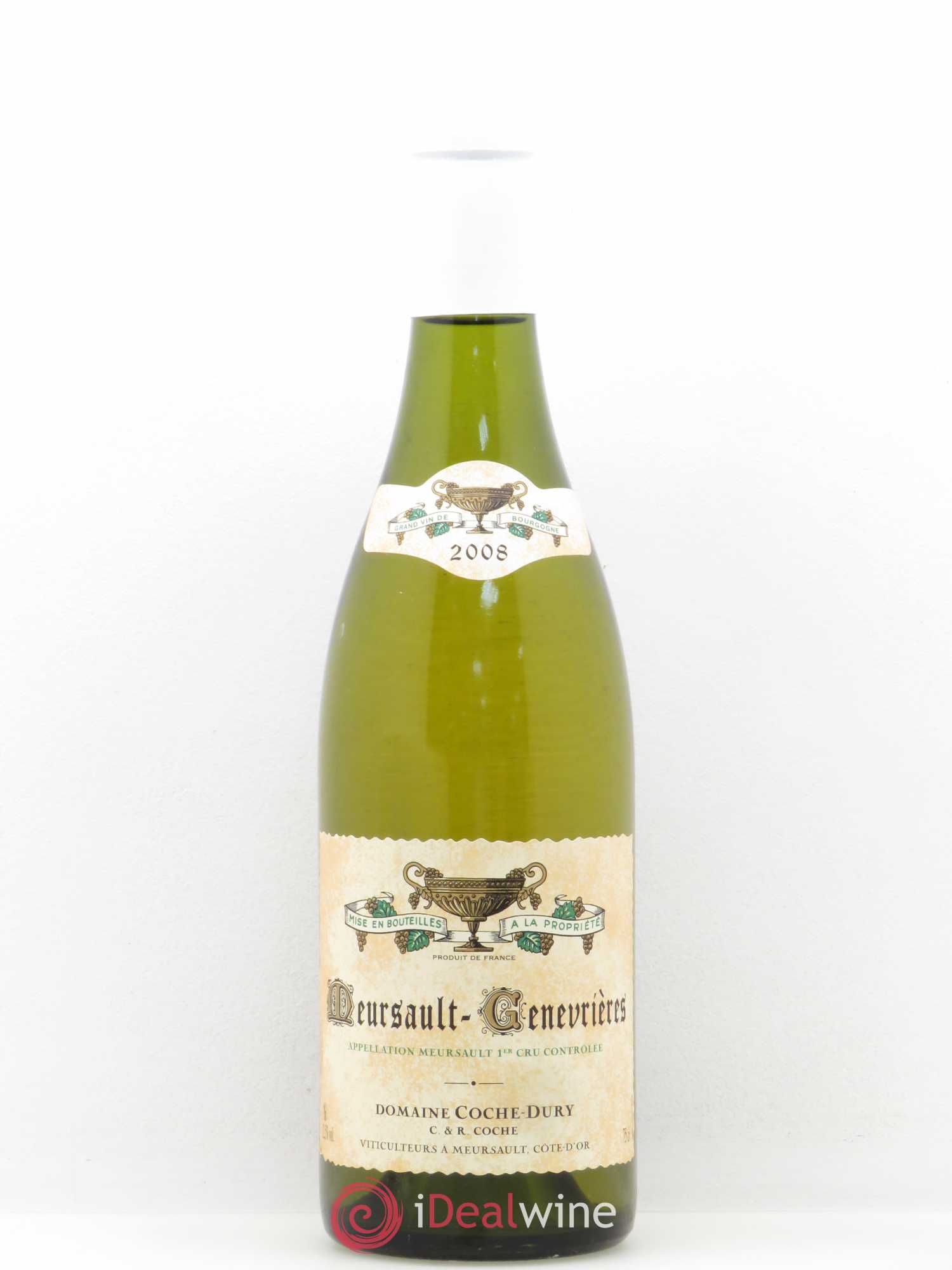 Meursault 1er Cru Genevrières Coche Dury (Domaine) 2008 - Lot de 1 bouteille - 0