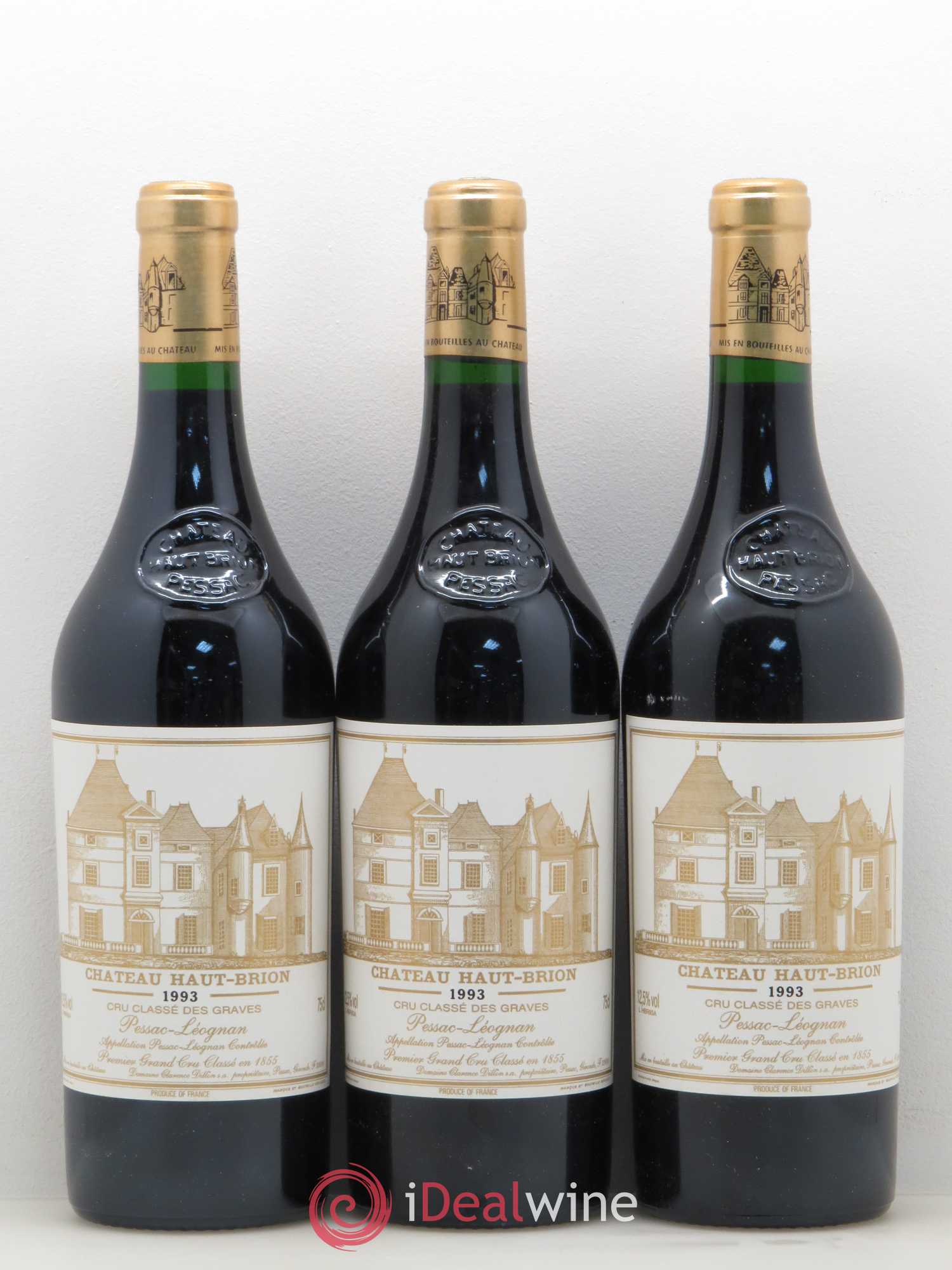 Château Haut Brion 1er Grand Cru Classé 1993 - Lotto di 12 bottiglie - 1
