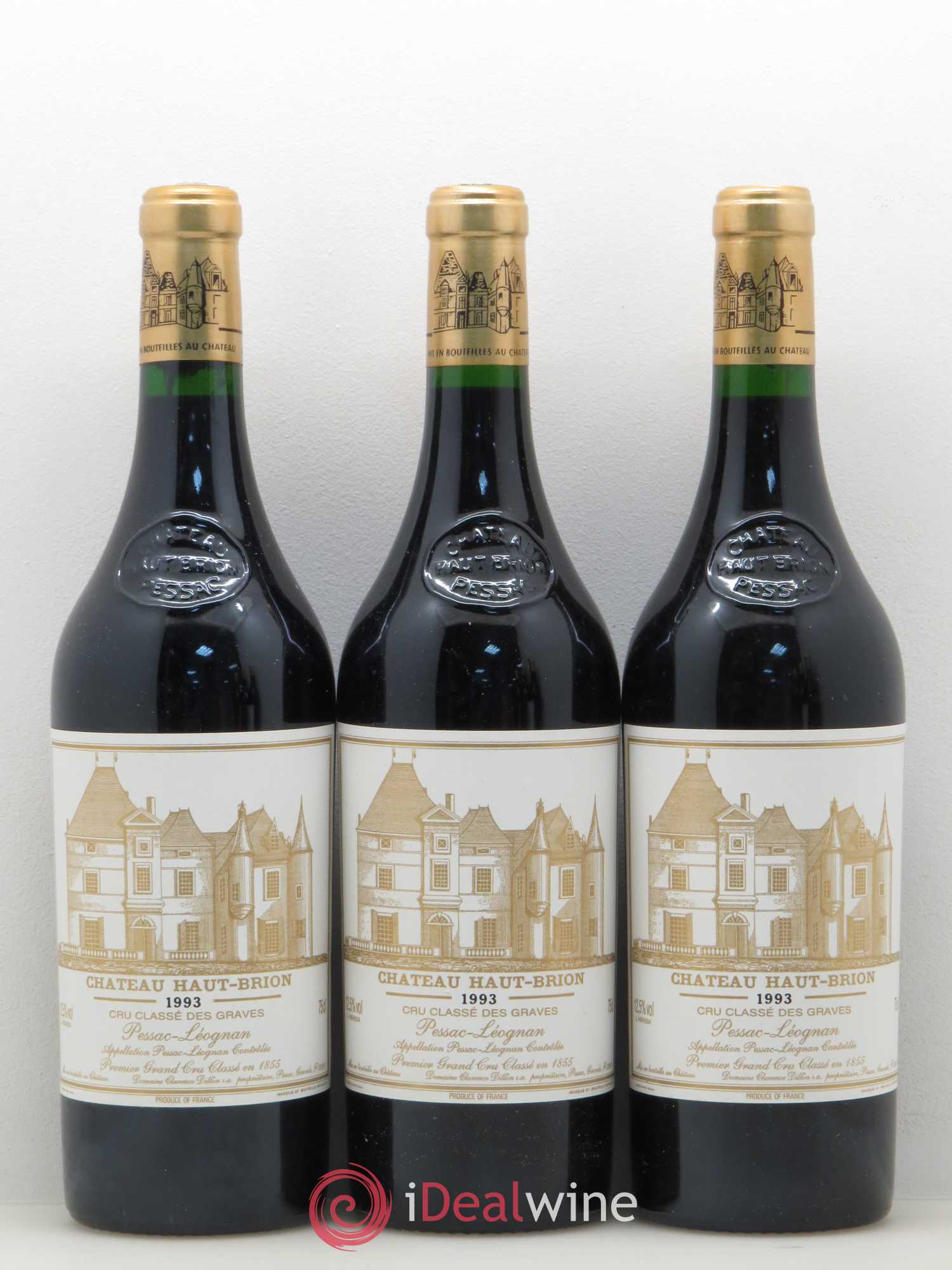 Château Haut Brion 1er Grand Cru Classé 1993 - Lotto di 12 bottiglie - 2
