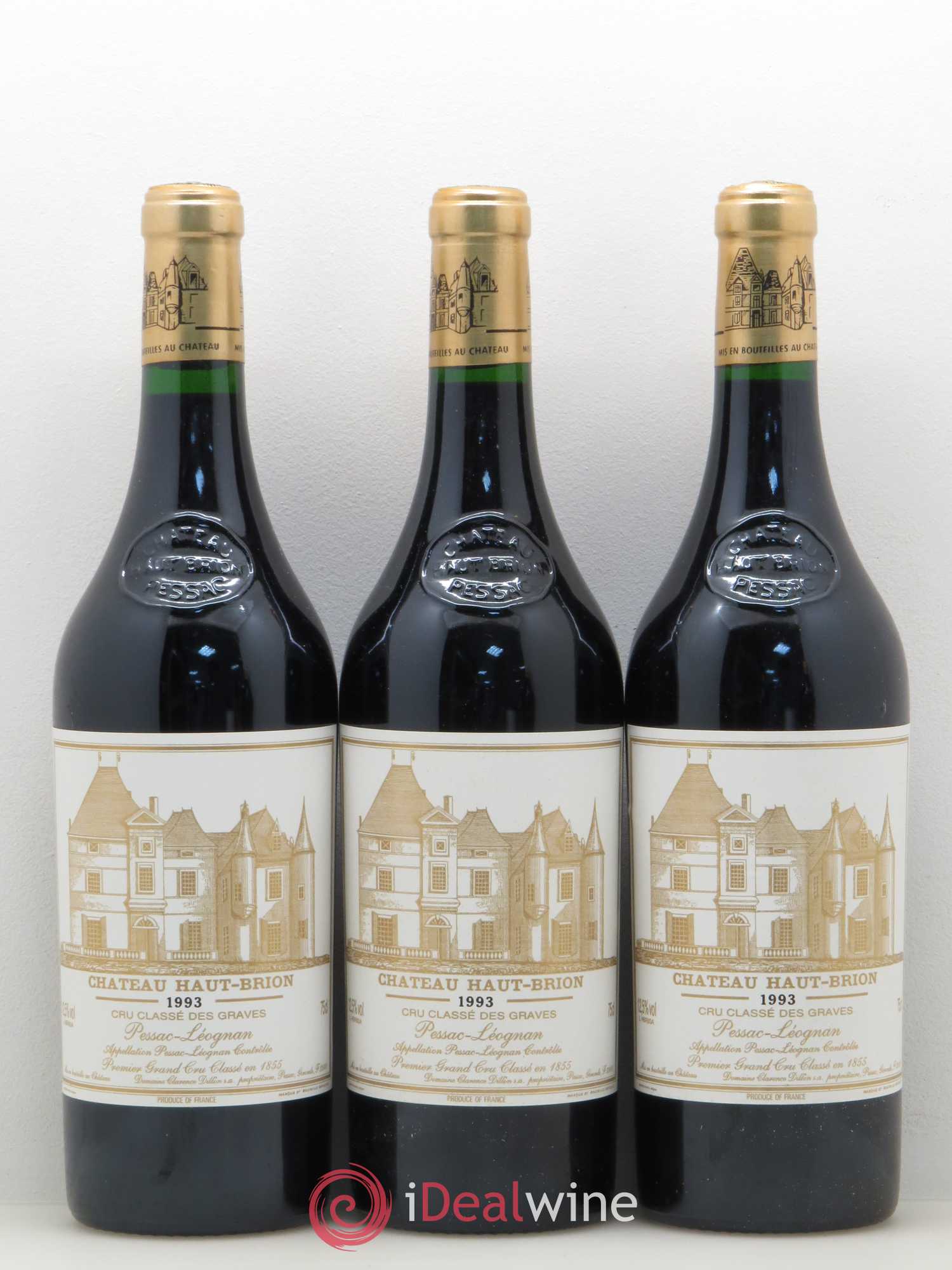 Château Haut Brion 1er Grand Cru Classé 1993 - Lotto di 12 bottiglie - 3
