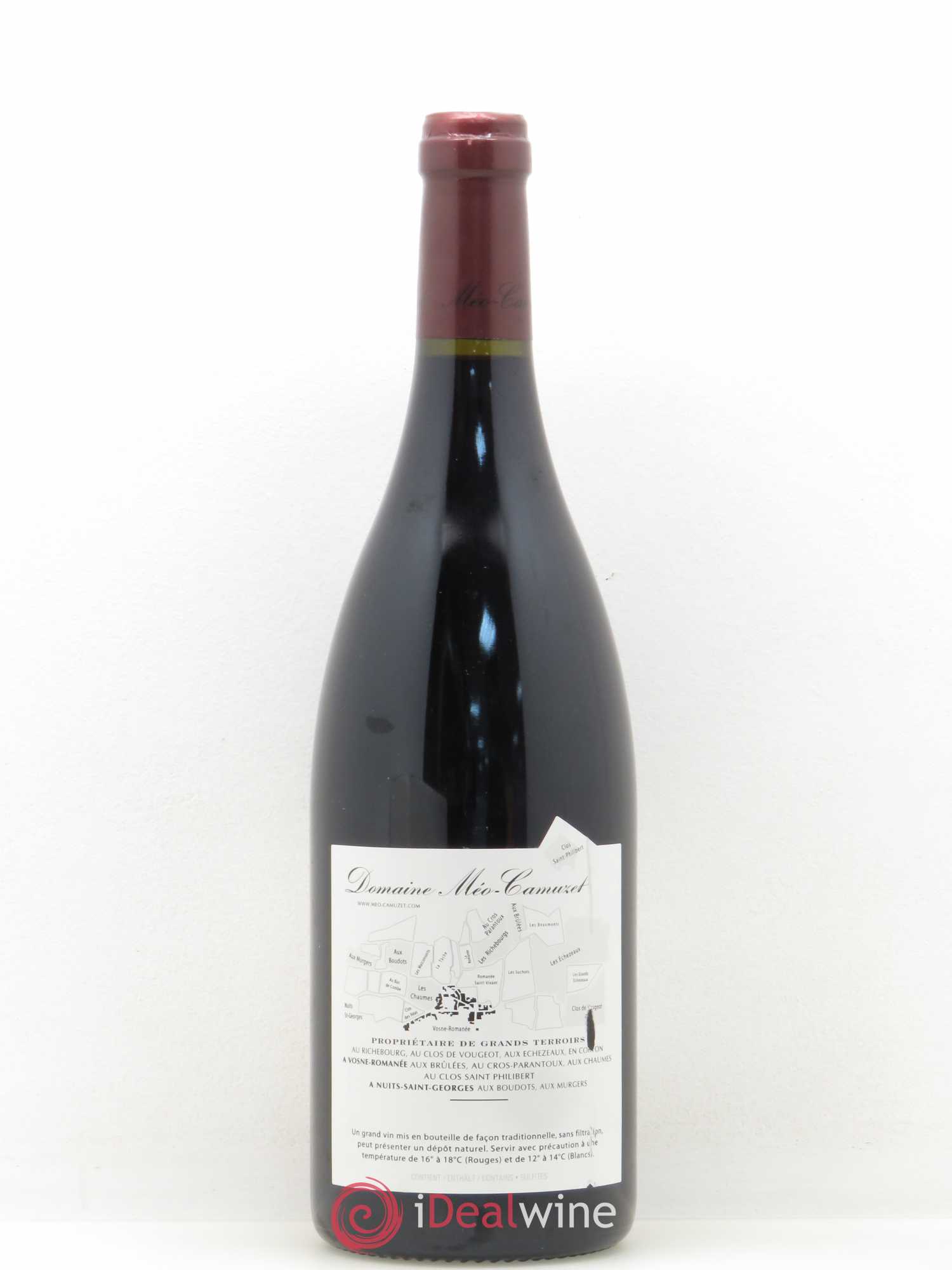 Vosne-Romanée 1er Cru Aux Brûlées Méo-Camuzet (Domaine) 2005 - Lot de 1 bouteille - 1