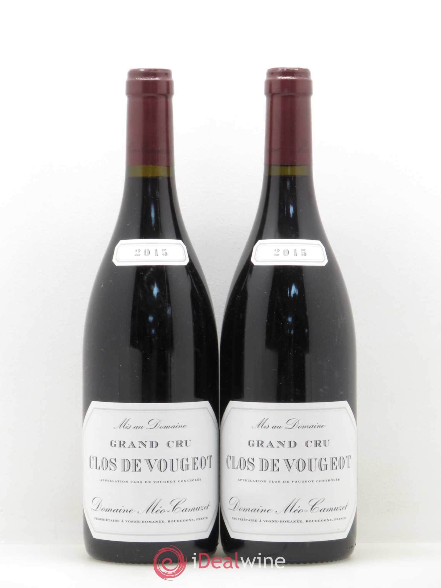 Clos de Vougeot Grand Cru Méo-Camuzet (Domaine) 2015 - Lot de 2 bouteilles - 0