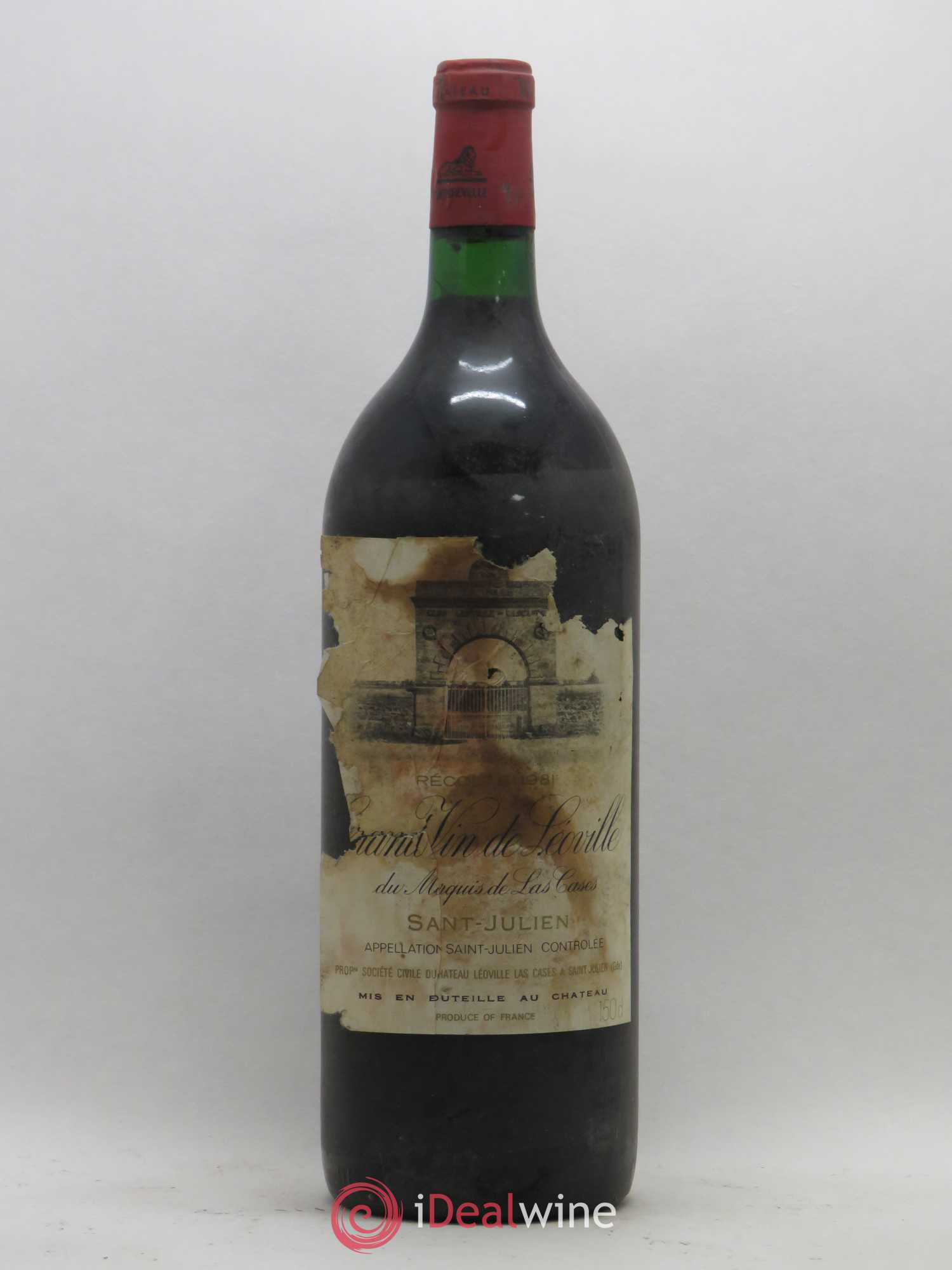 Château Léoville Las Cases 2ème Grand Cru Classé 1981 - Lot de 1 magnum - 0