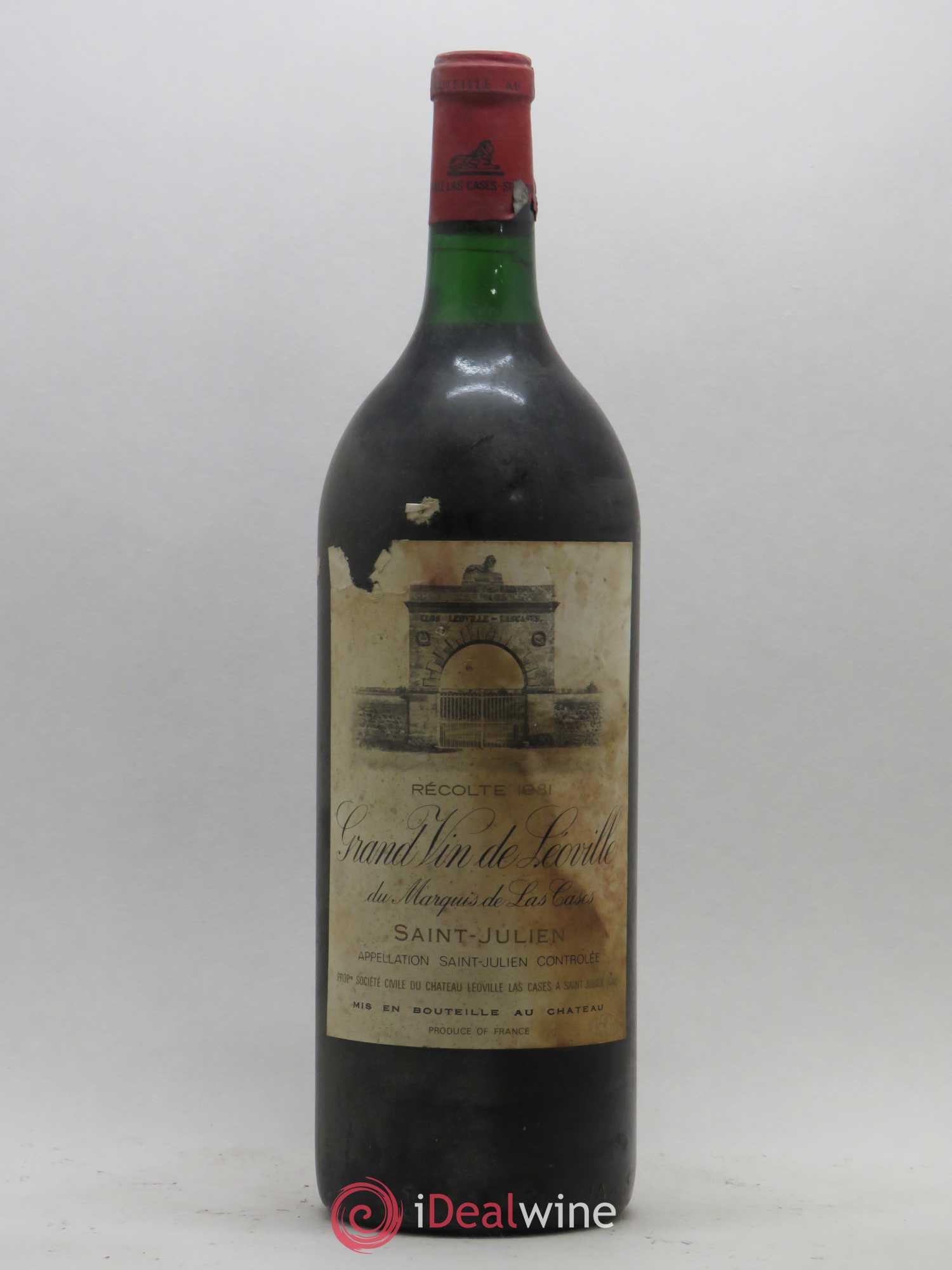 Château Léoville Las Cases 2ème Grand Cru Classé 1981 - Lot de 1 magnum - 0